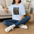 Messenger Otter Graphic Tee — Whimsical Otter Art Shirt