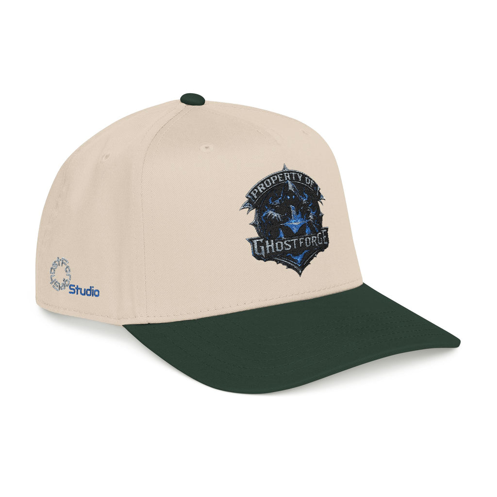 GhostForge Logo Mid Profile Baseball Cap Property Of Hat