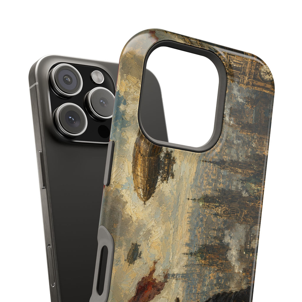 Steampunk Scene Magnetic Impact-Resistant Phone Case