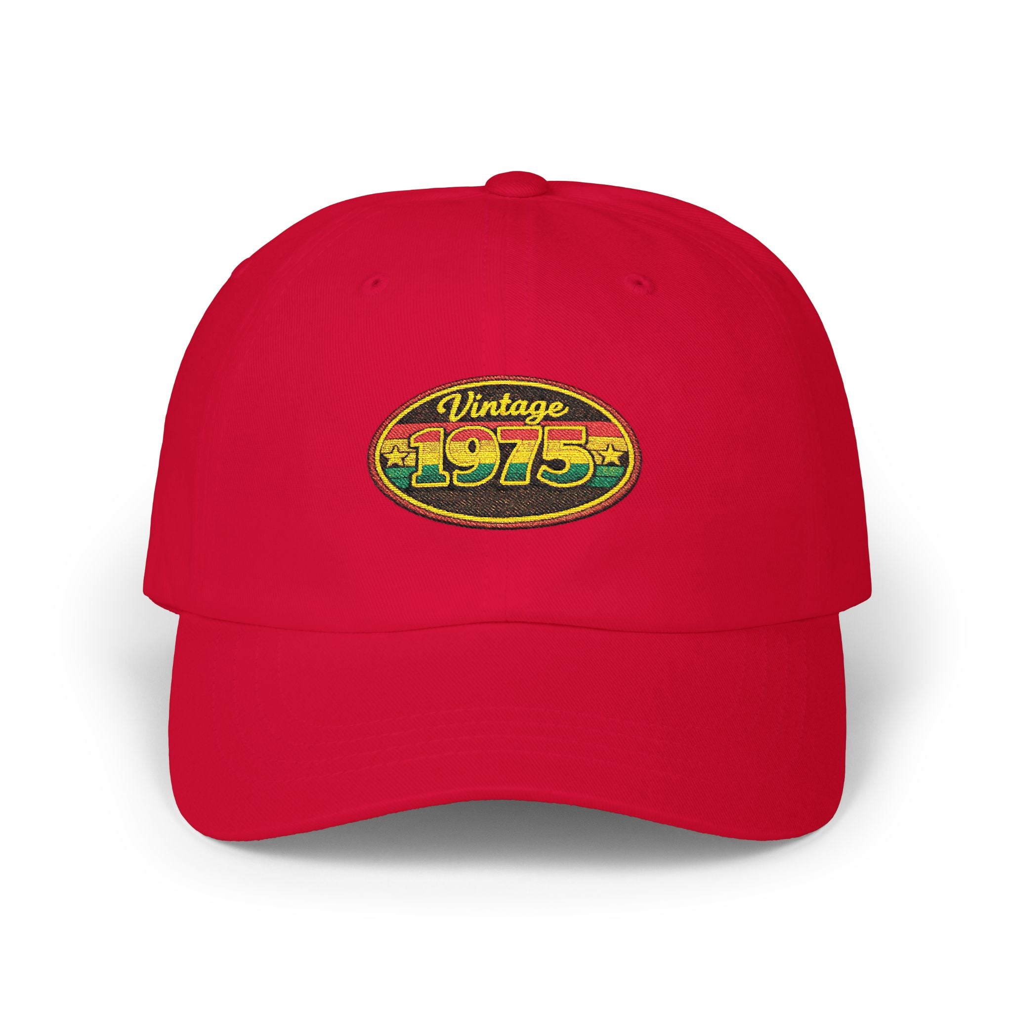Dad Cap — Vintage 1975 Embroidered Patch Hat