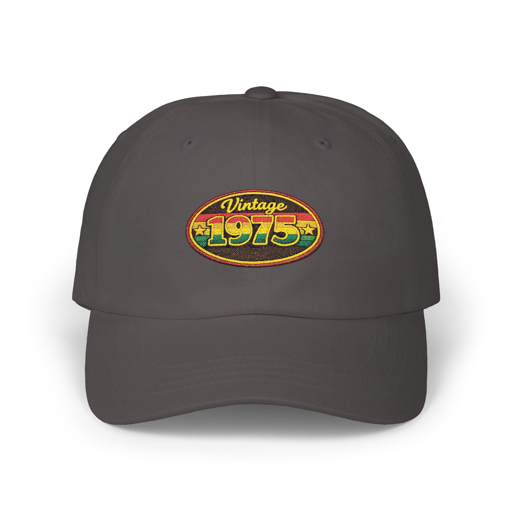 Dad Cap — Vintage 1975 Embroidered Patch Hat