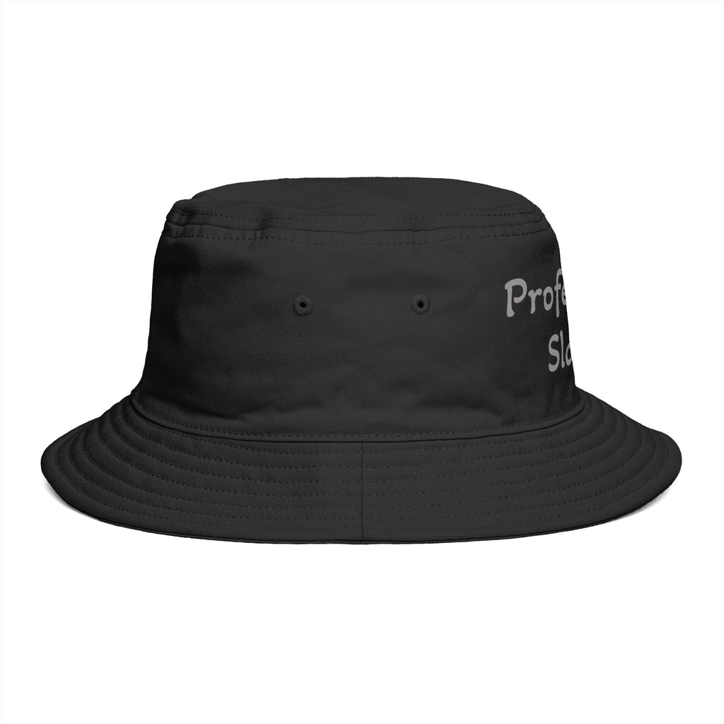 Professional Slacker Bucket Hat — Funny Casual Brim Hat for Laid-Back Style