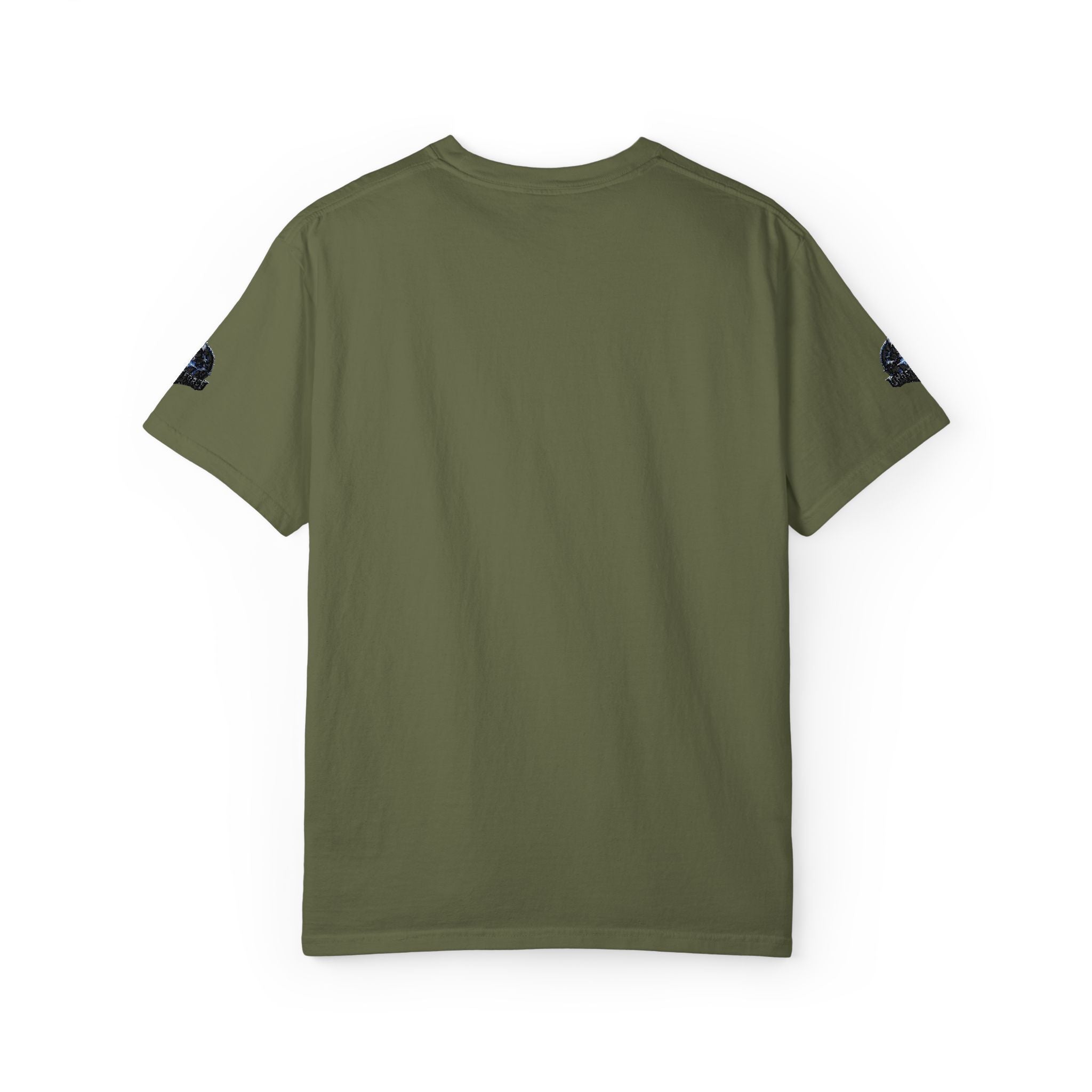 Imagination, Forged. Embroidered Tee — Graphic Garment-Dyed T-Shirt