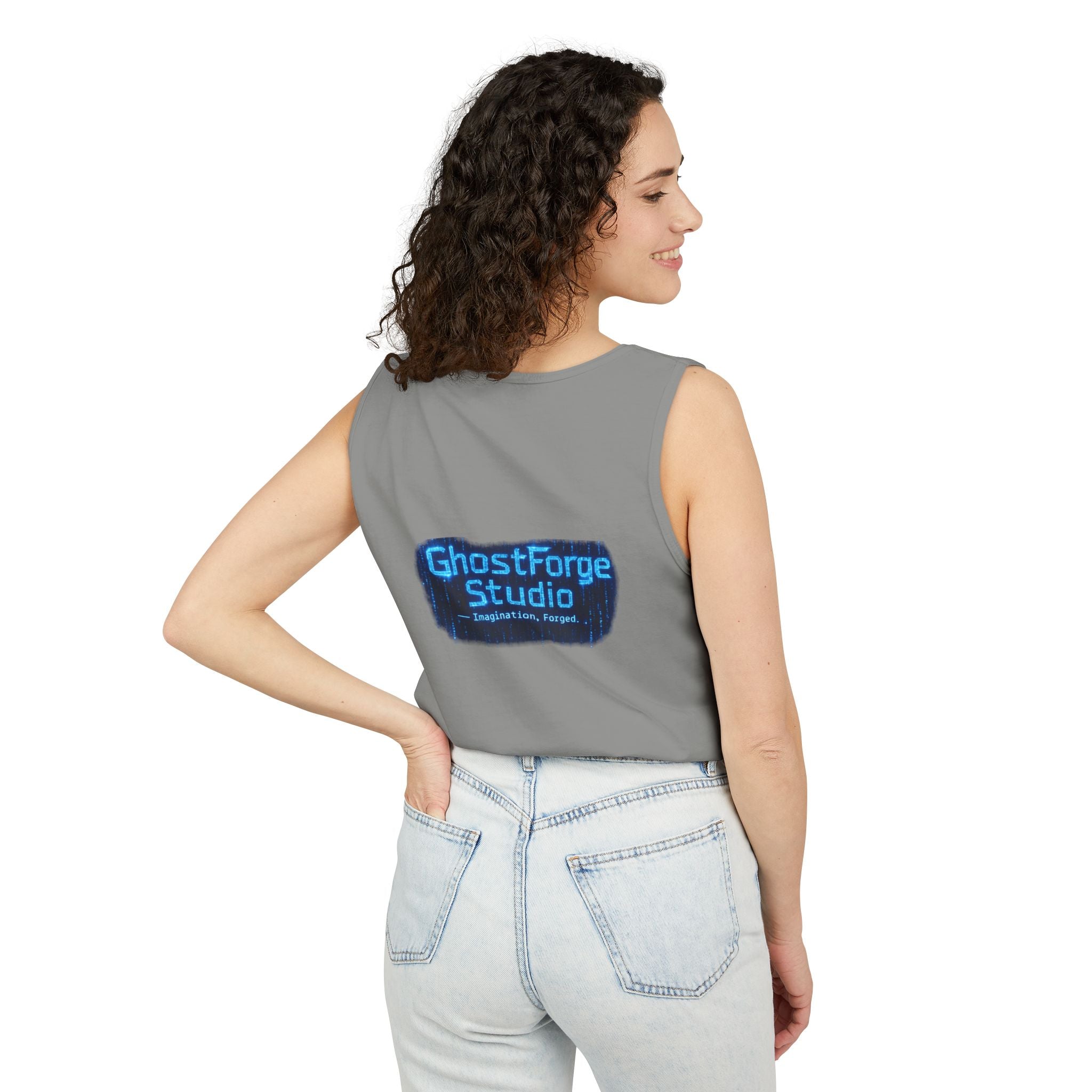 GhostForge Emblem Tank Top — Property of GFShop Logo Tank