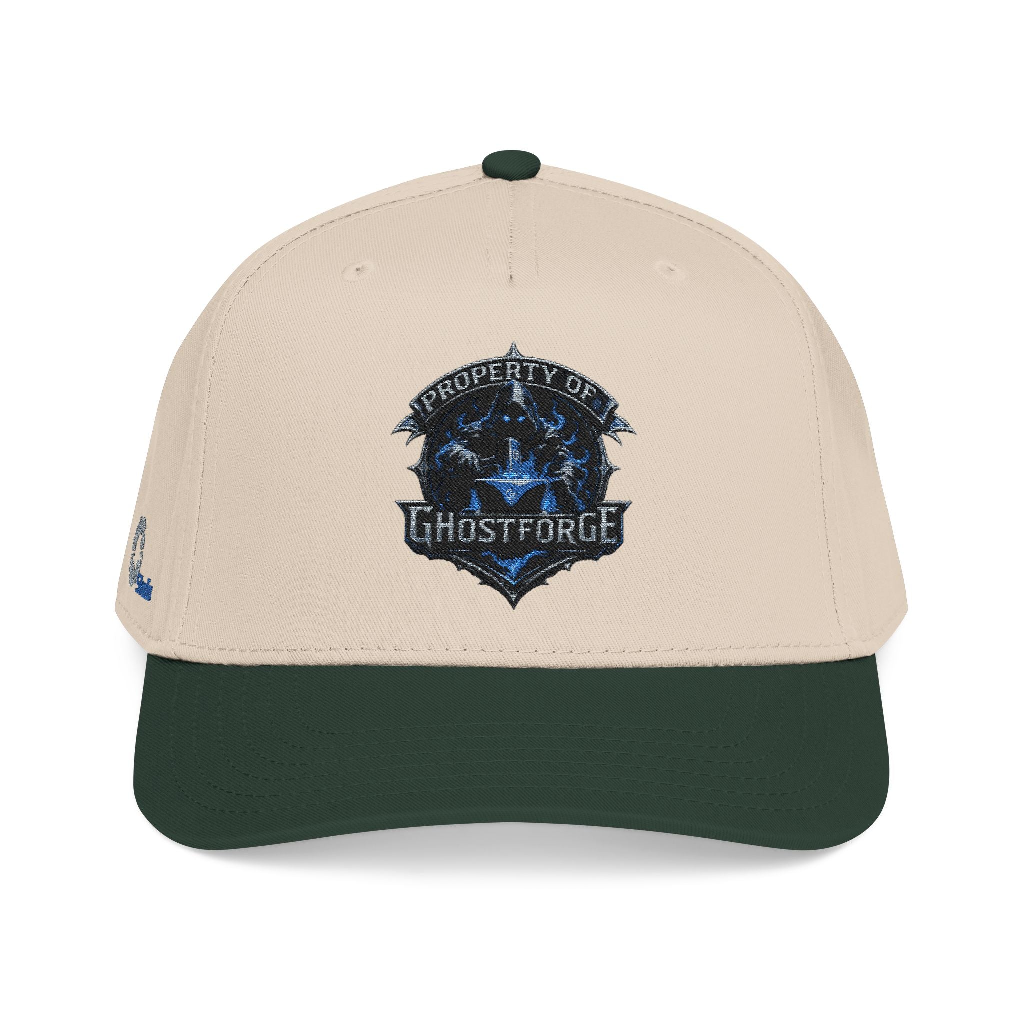 GhostForge Logo Mid Profile Baseball Cap Property Of Hat