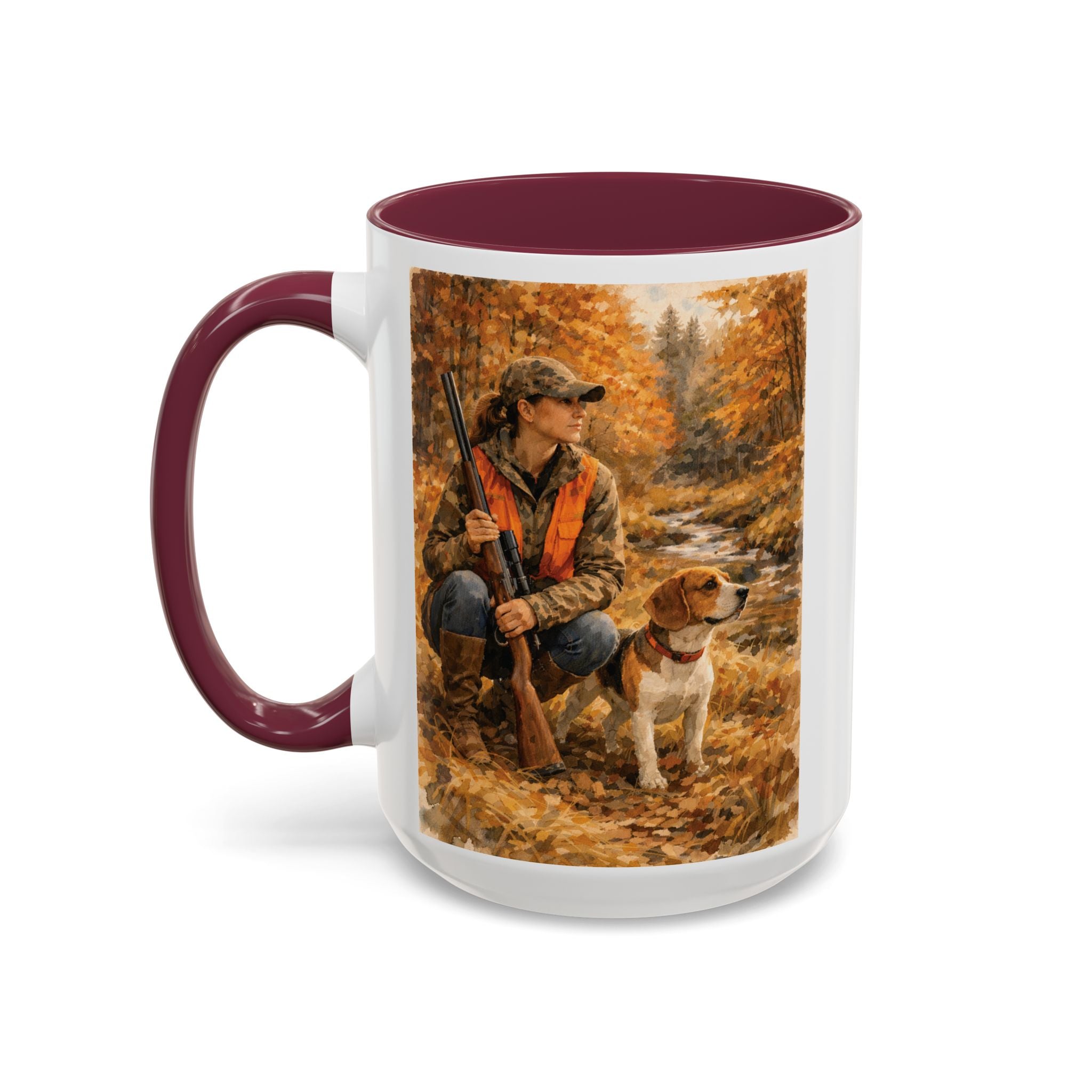 Autumn Hunt Mug – Hunter & Retriever Coffee Cup (11oz/15oz)