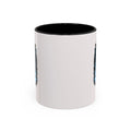 Blue Lightning Skull Accent Coffee Mug – Gothic Horror Coffee Cup (11/15oz)