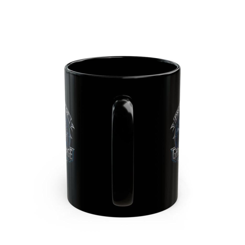 GhostForge Studio Logo Black Mug — Property of GFs Coffee Cup (11oz/15oz)