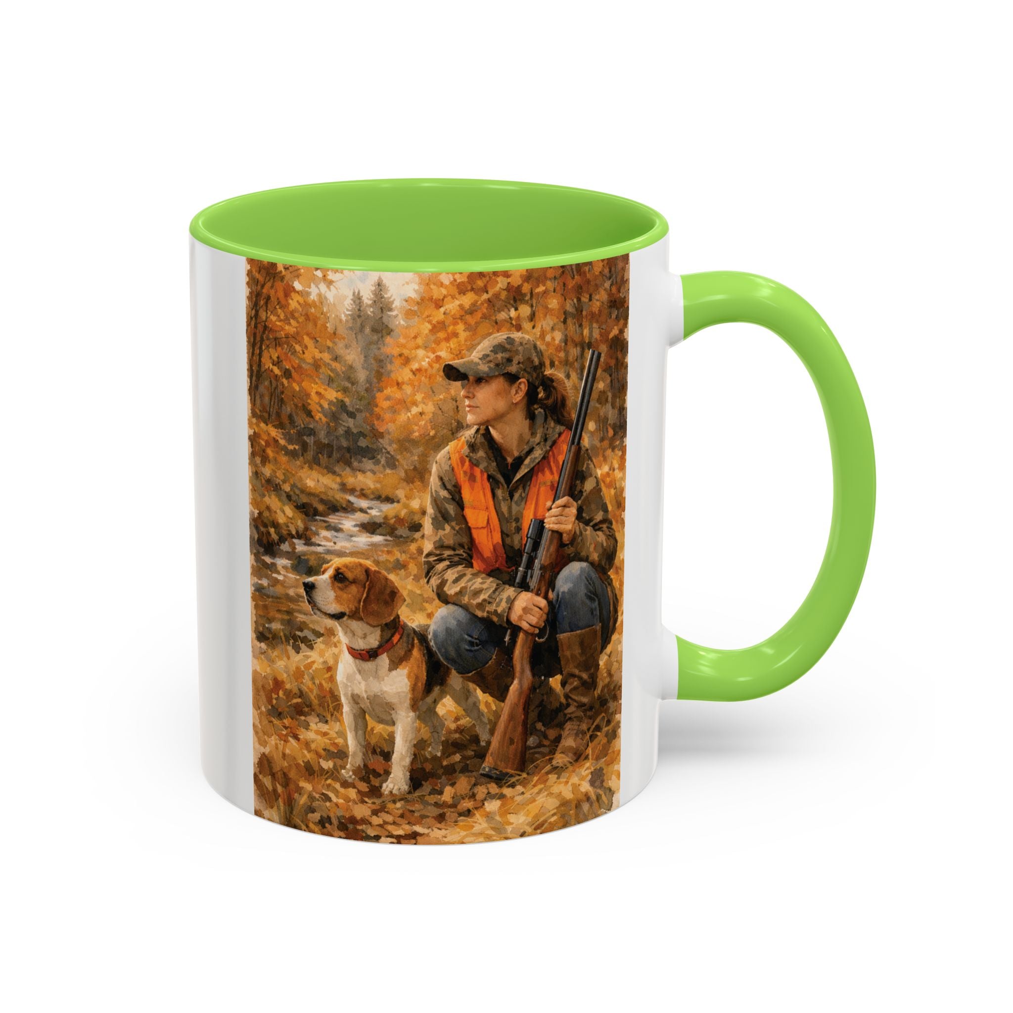 Autumn Hunt Mug – Hunter & Retriever Coffee Cup (11oz/15oz)