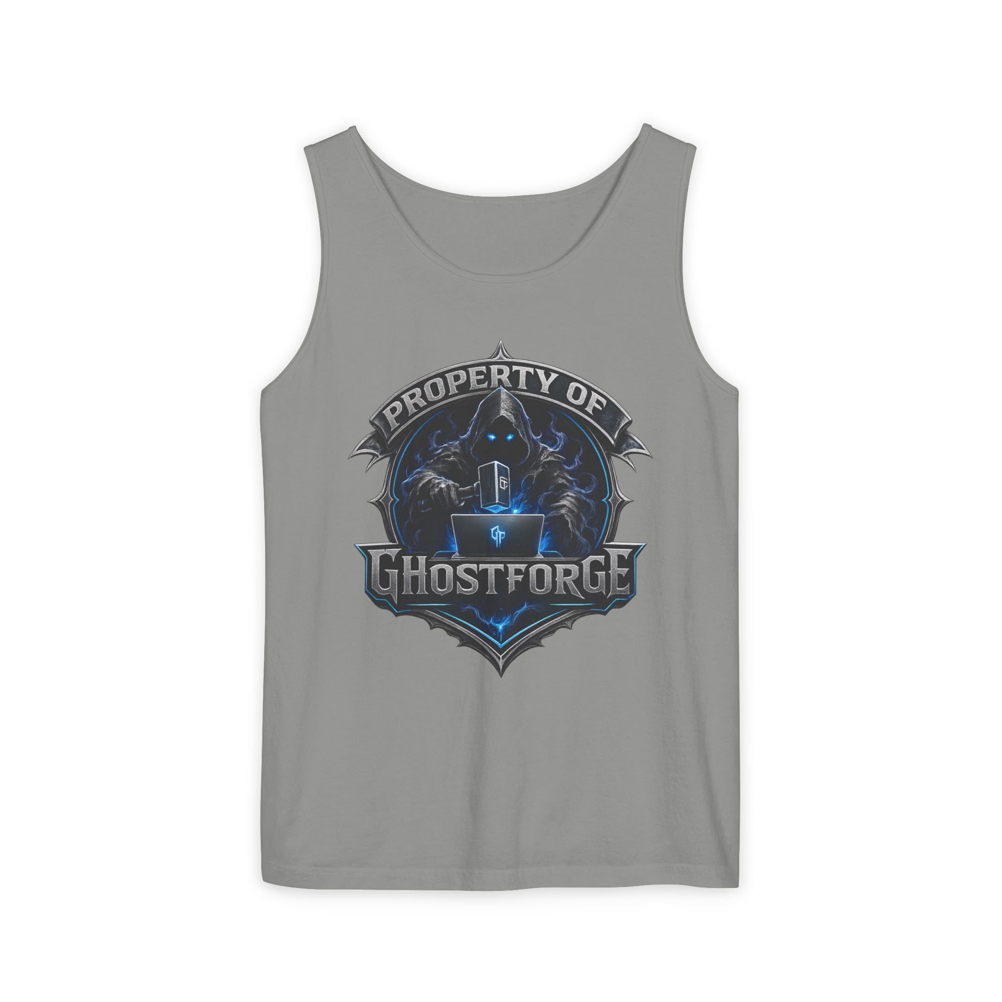 GhostForge Emblem Tank Top — Property of GFShop Logo Tank