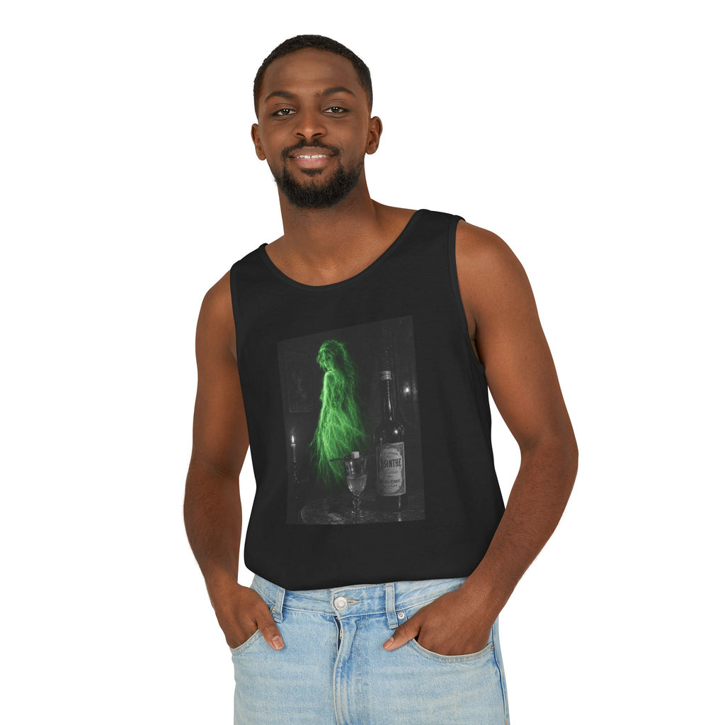 Haunted Green Fairy Tank Top — Ghostly La Fee Verte Barroom Photo Print