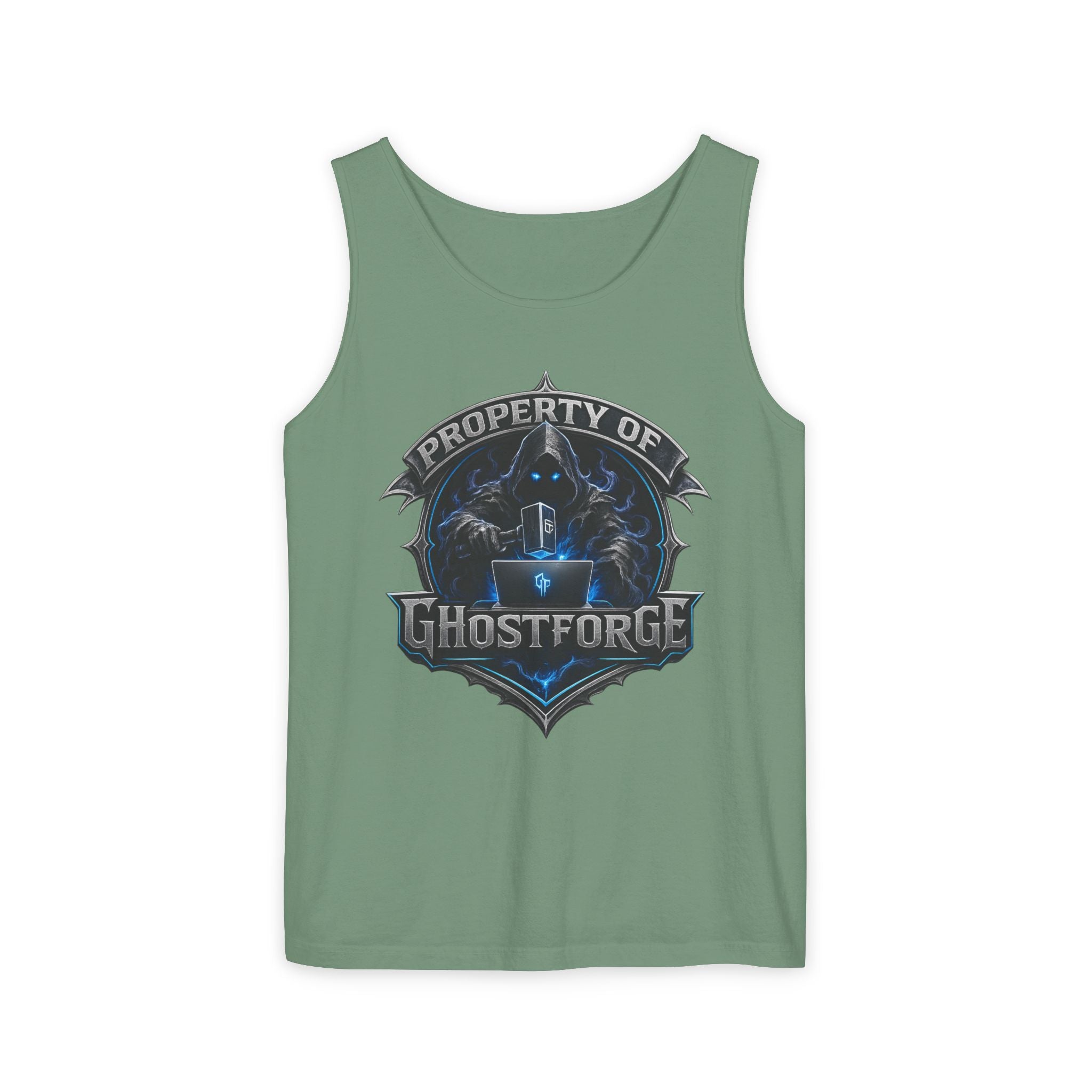 GhostForge Emblem Tank Top — Property of GFShop Logo Tank