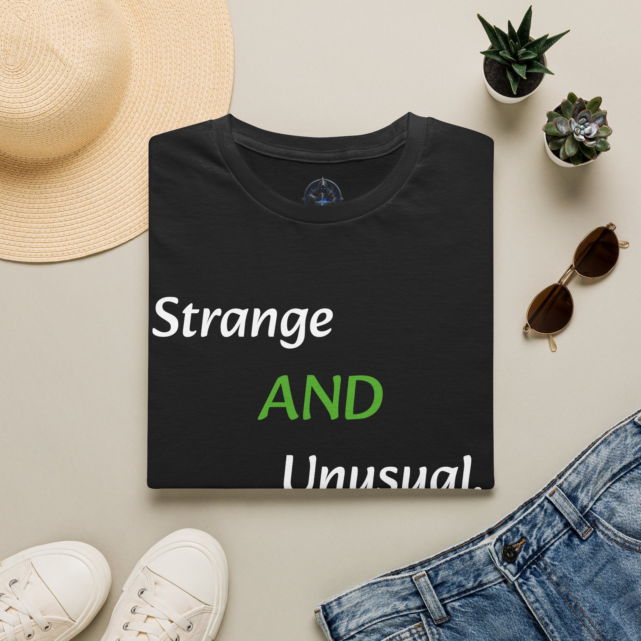 Strange and Unusual T-Shirt — Quirky Statement Tee