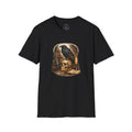 Raven on Skull T‑Shirt – Gothic Crow Skull Candle Design