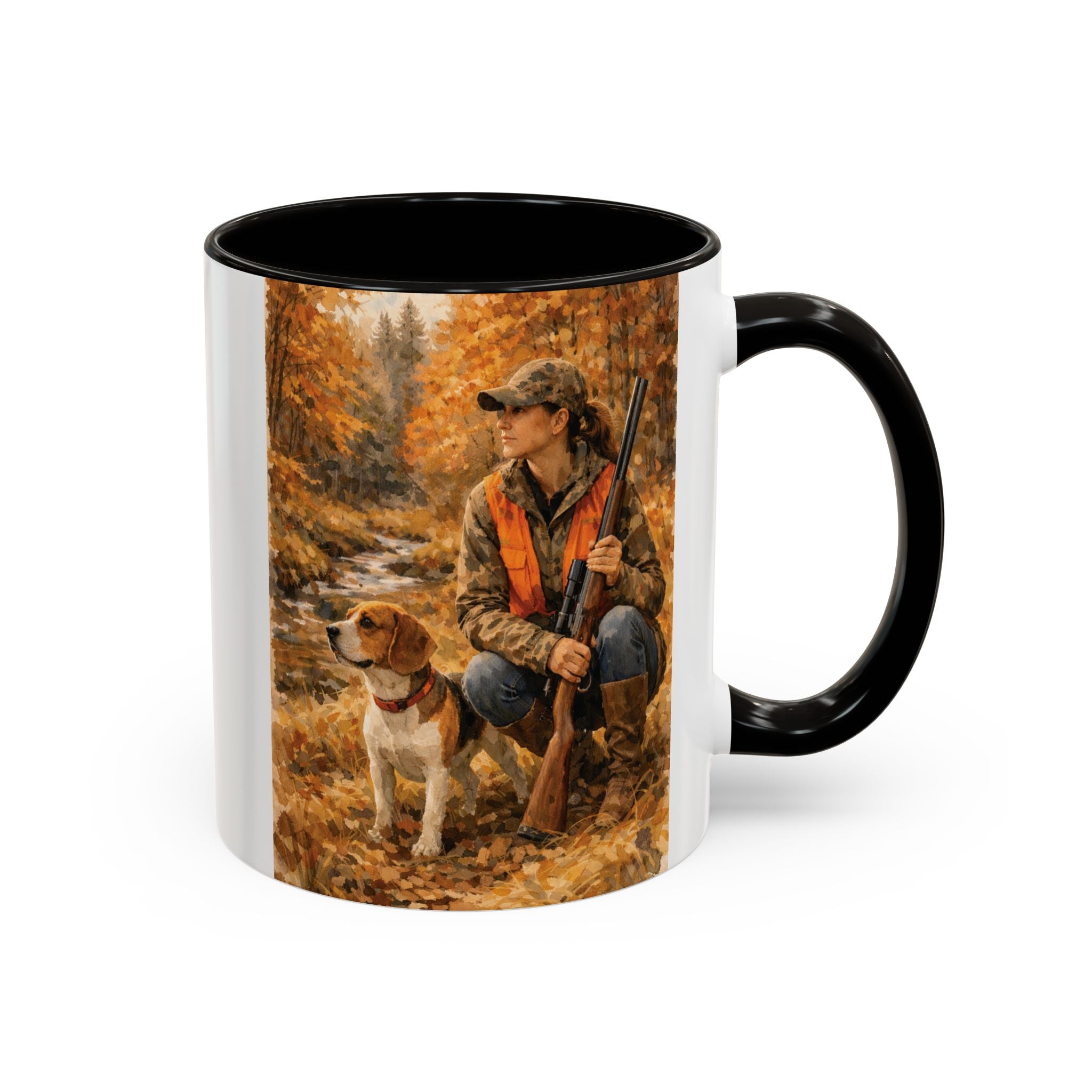 Autumn Hunt Mug – Hunter & Retriever Coffee Cup (11oz/15oz)