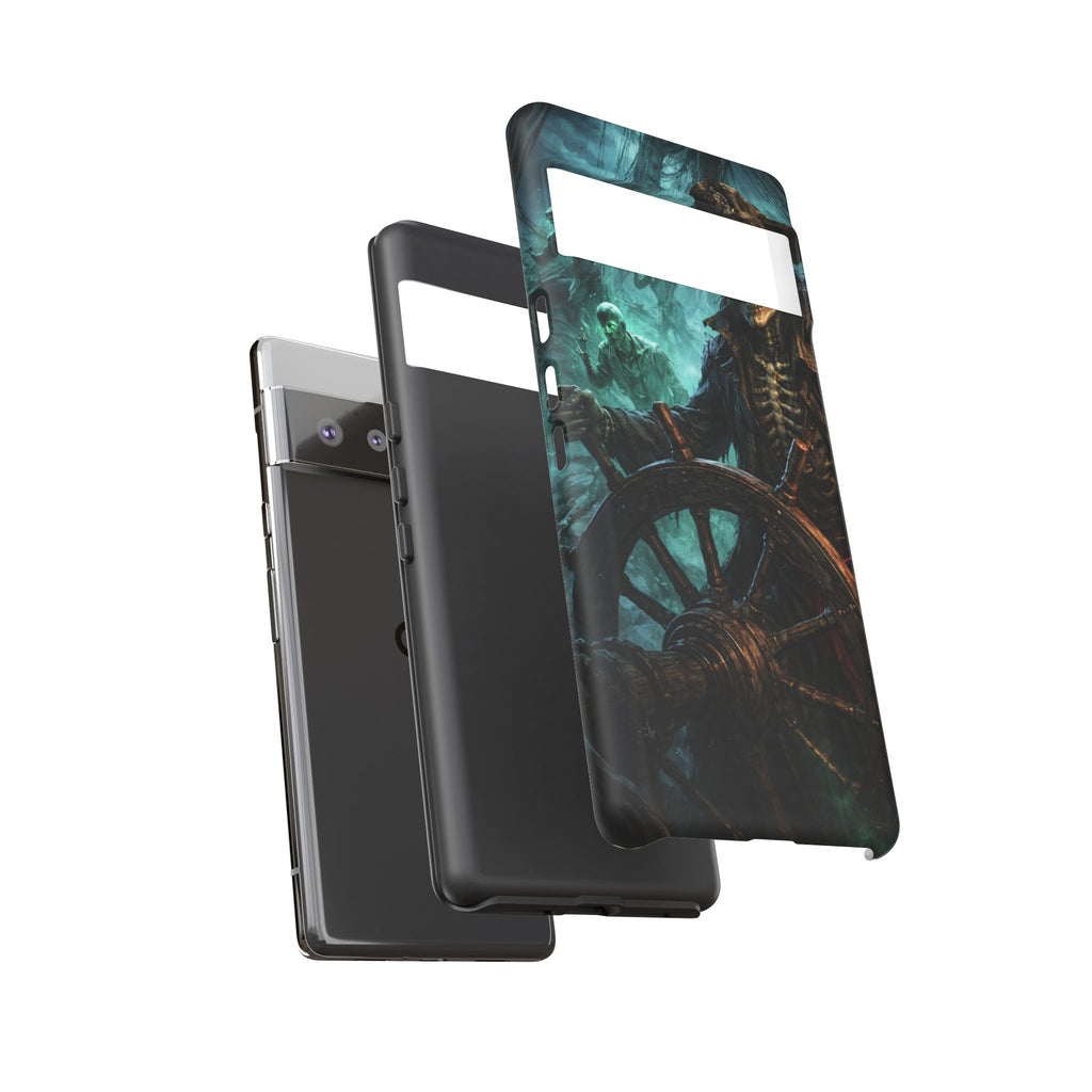 Pirate Skeleton Phone Case — Haunted Ship Captain iPhone Cover