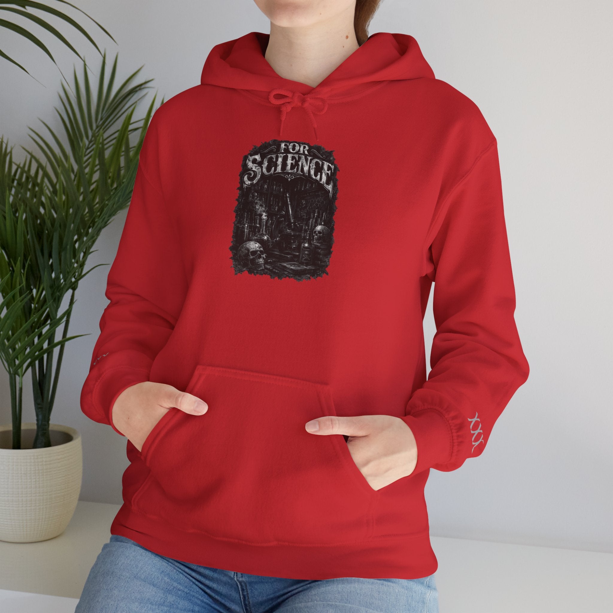 For Science Hoodie — Vintage ' FOR SCIENCE' Pullover