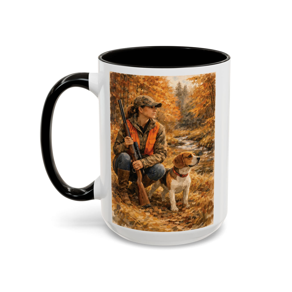 Autumn Hunt Mug – Hunter & Retriever Coffee Cup (11oz/15oz)