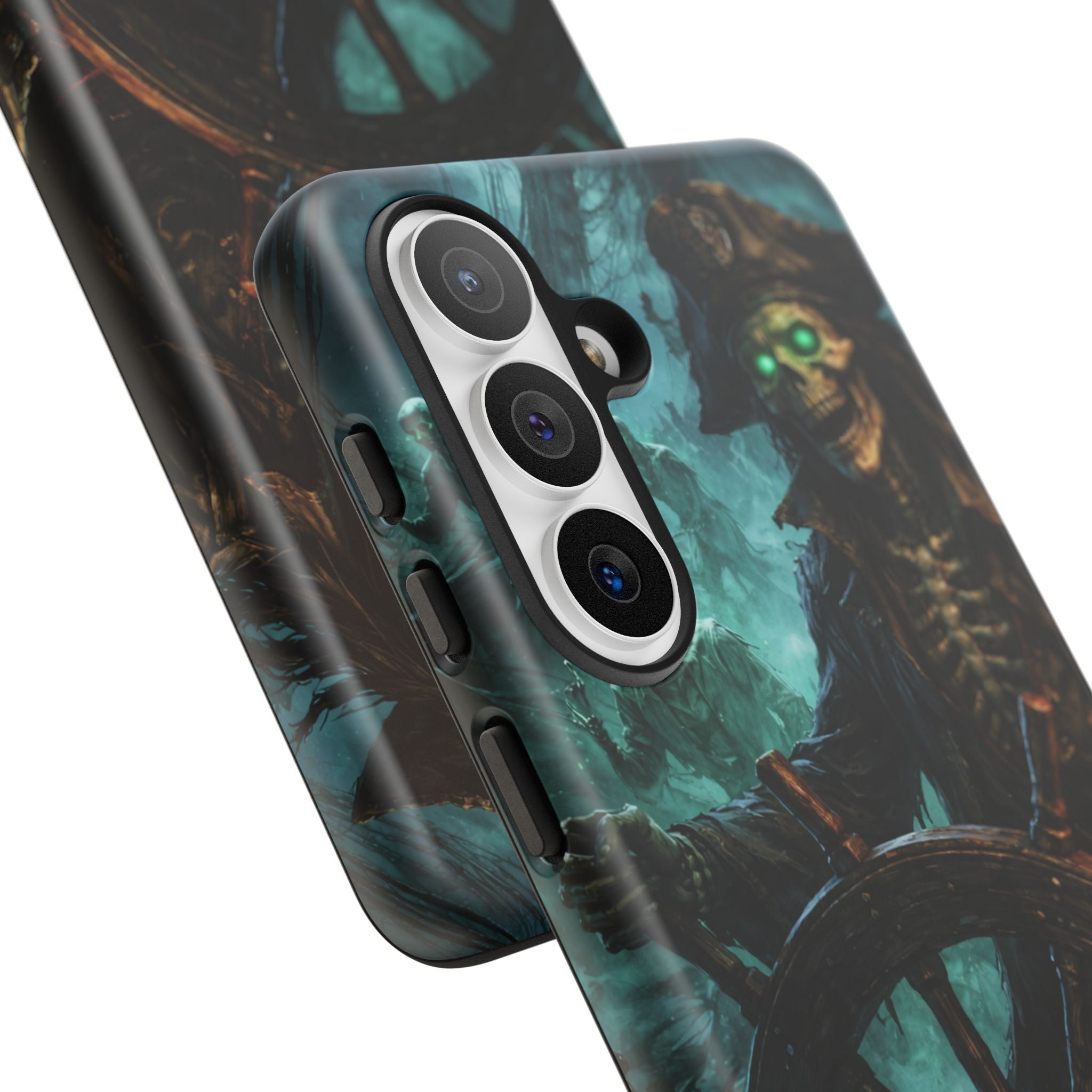 Pirate Skeleton Phone Case — Haunted Ship Captain iPhone Cover