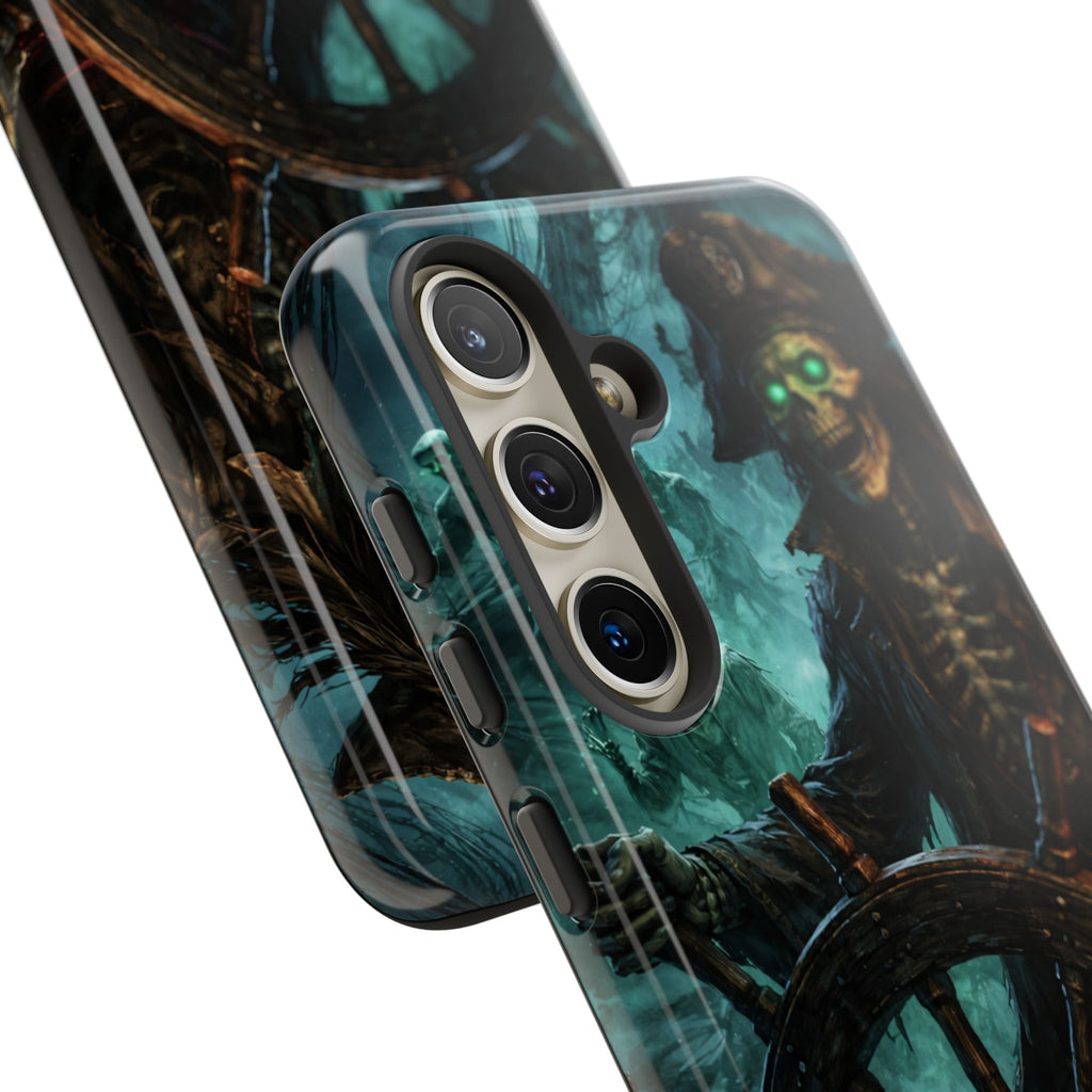 Pirate Skeleton Phone Case — Haunted Ship Captain iPhone Cover