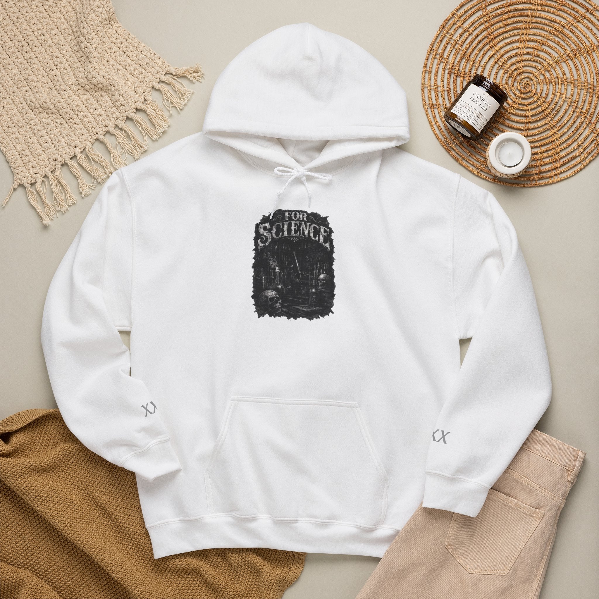 For Science Hoodie — Vintage ' FOR SCIENCE' Pullover