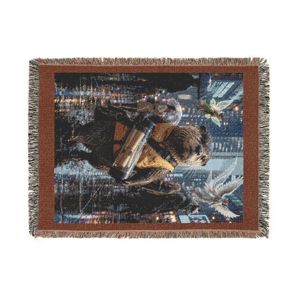 Messenger Otter Woven Blanket