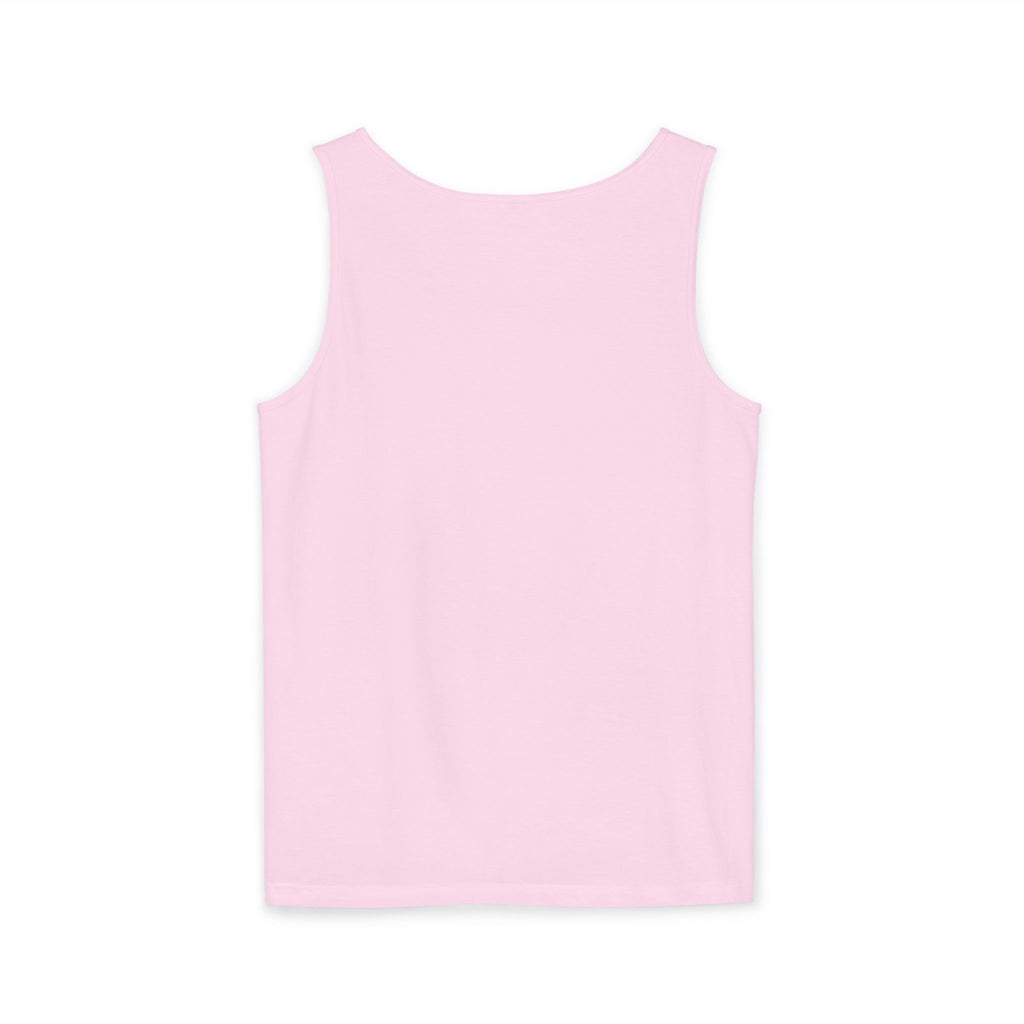 Skull Cyberpunk Tank Top — Neon Sci‑Fi Demon Graphic