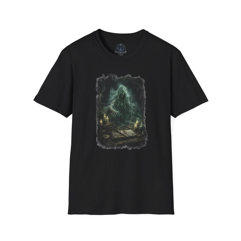 Ghost Witch T‑Shirt — Eerie Gothic Spirit