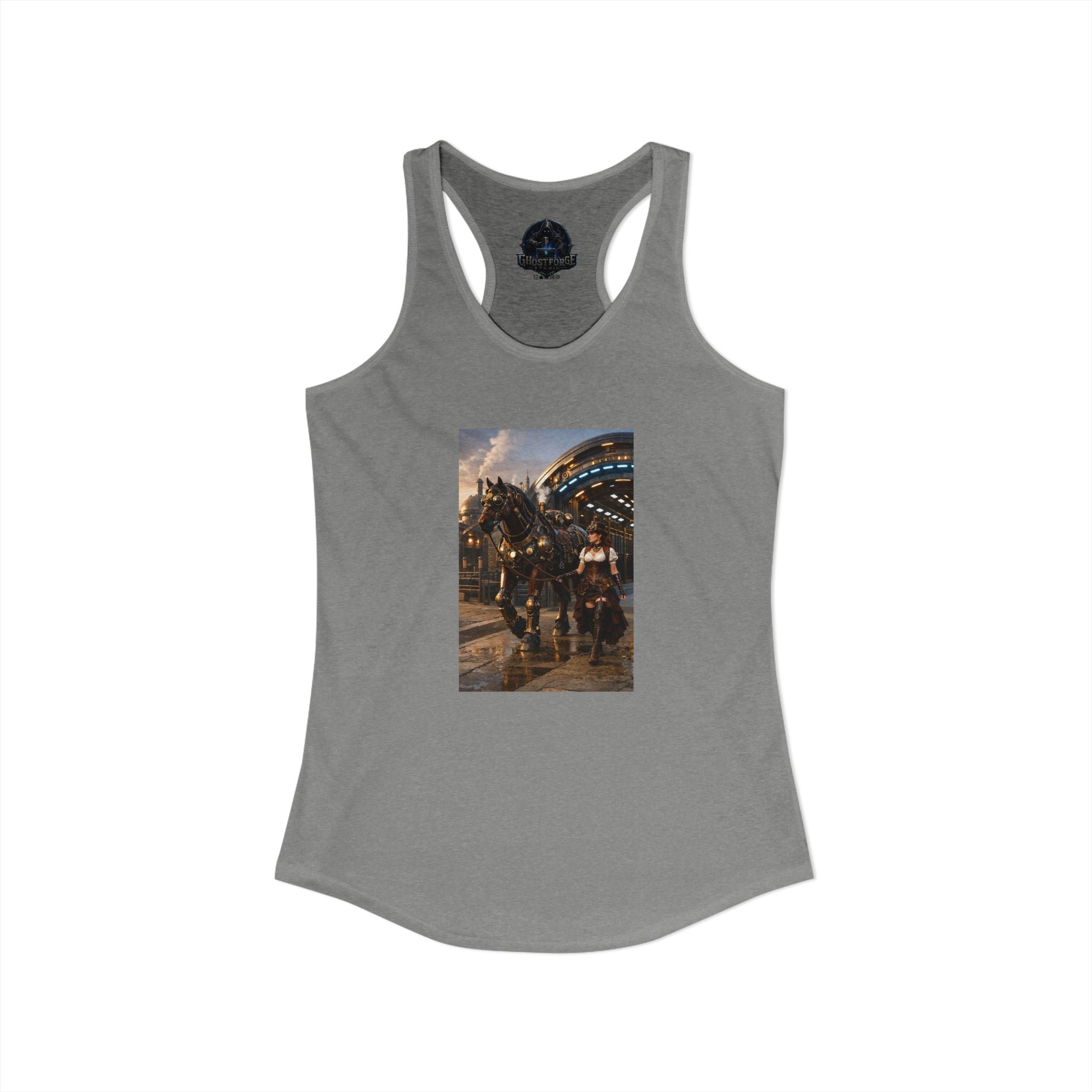 Women's Steampunk Racerback Tank
