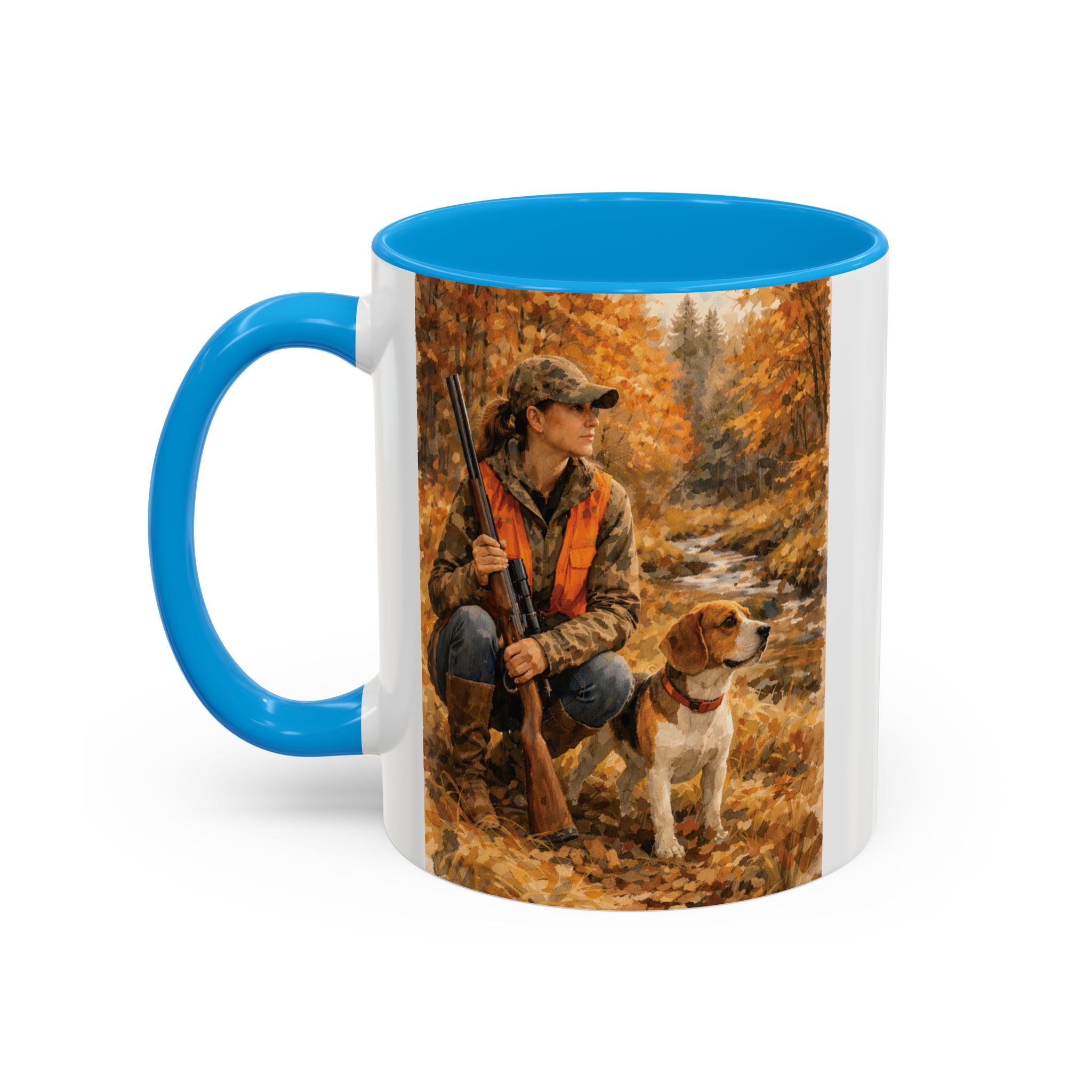 Autumn Hunt Mug – Hunter & Retriever Coffee Cup (11oz/15oz)