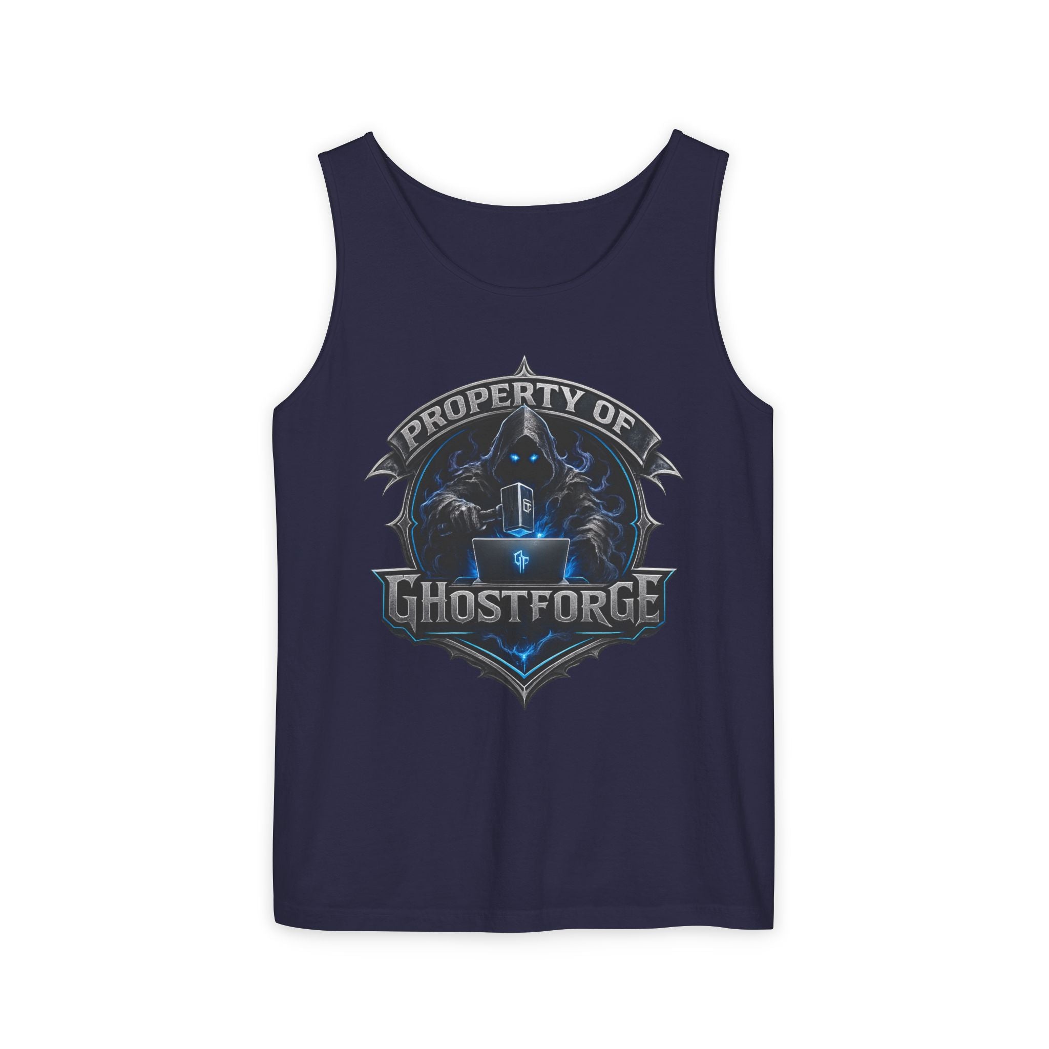 GhostForge Emblem Tank Top — Property of GFShop Logo Tank