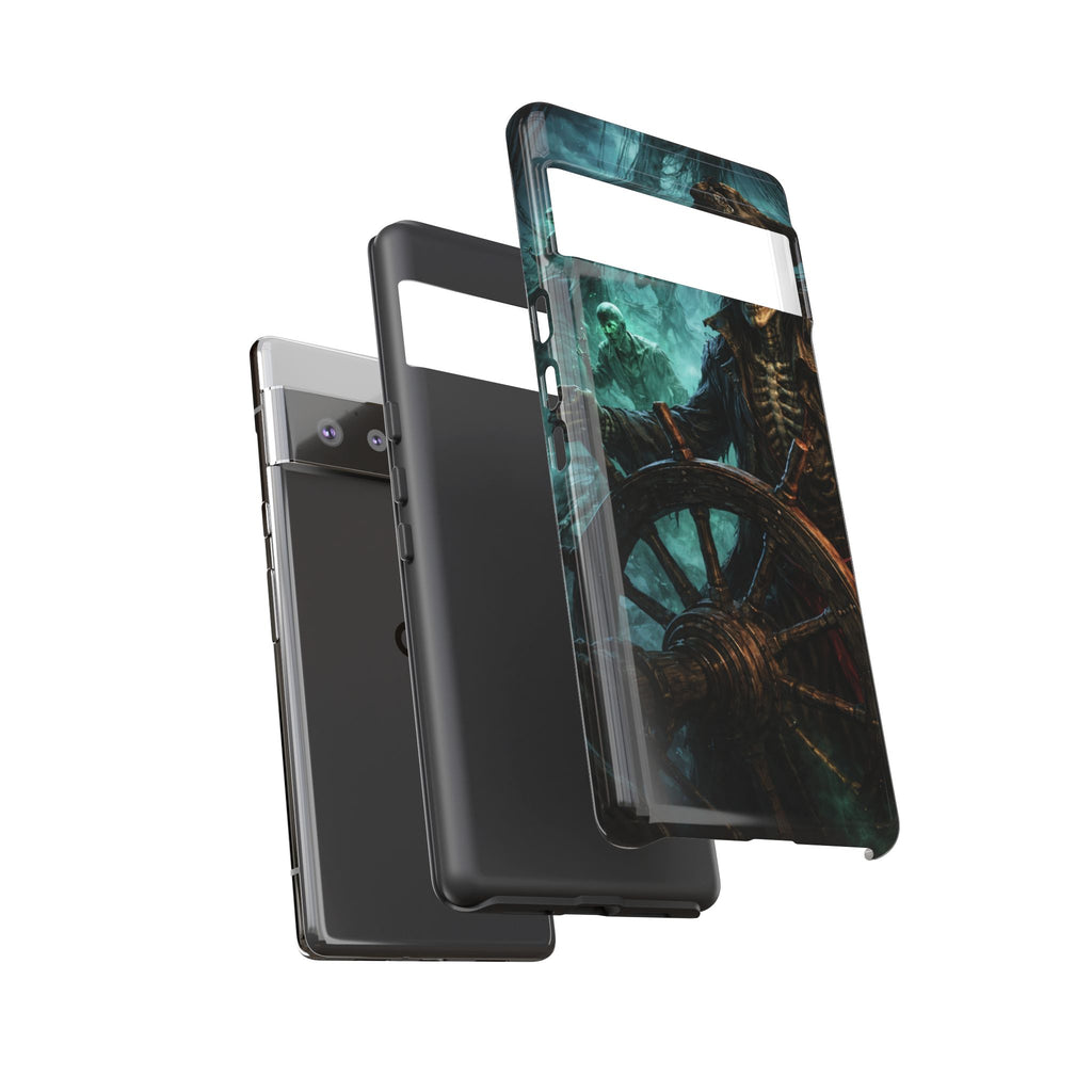 Pirate Skeleton Phone Case — Haunted Ship Captain iPhone Cover