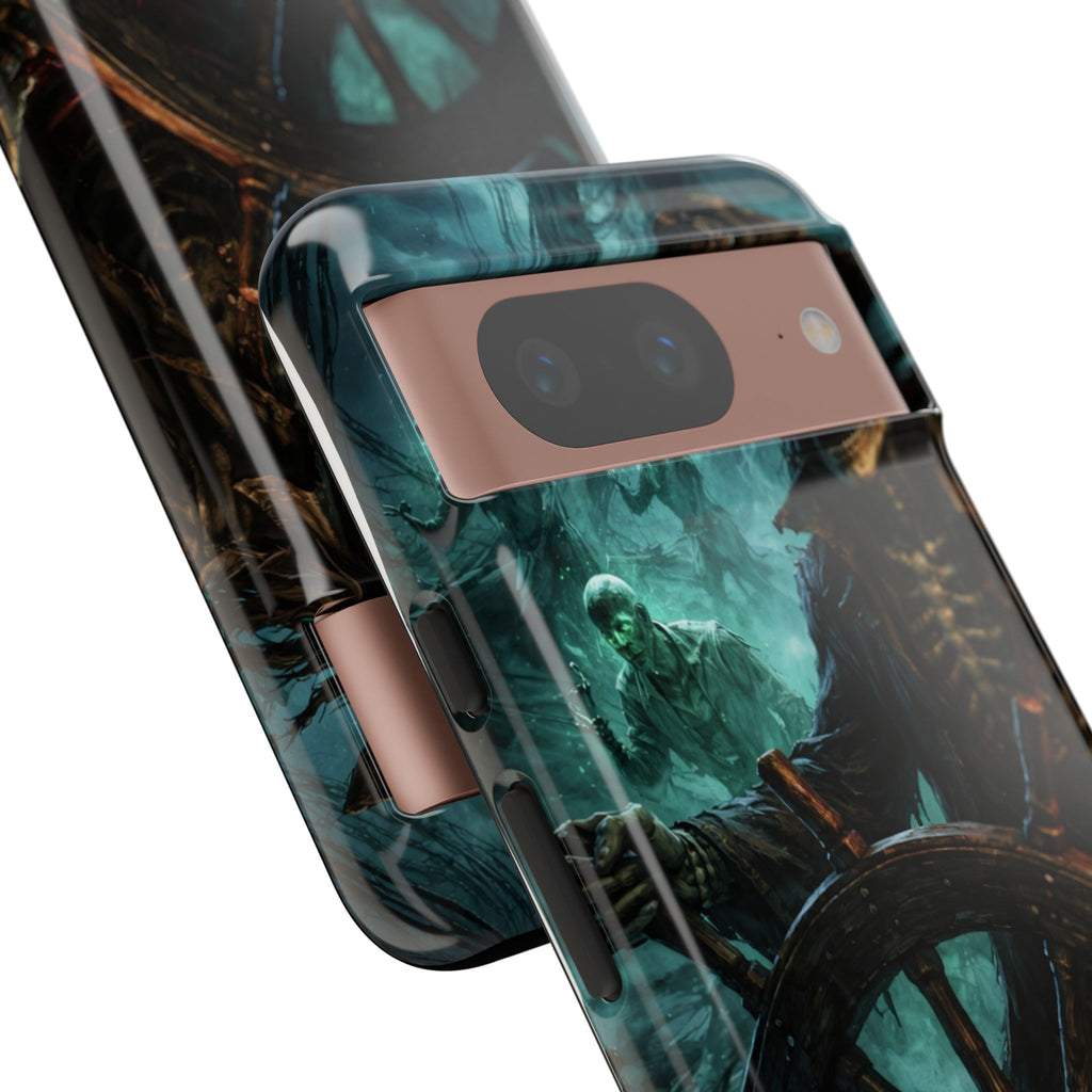 Pirate Skeleton Phone Case — Haunted Ship Captain iPhone Cover