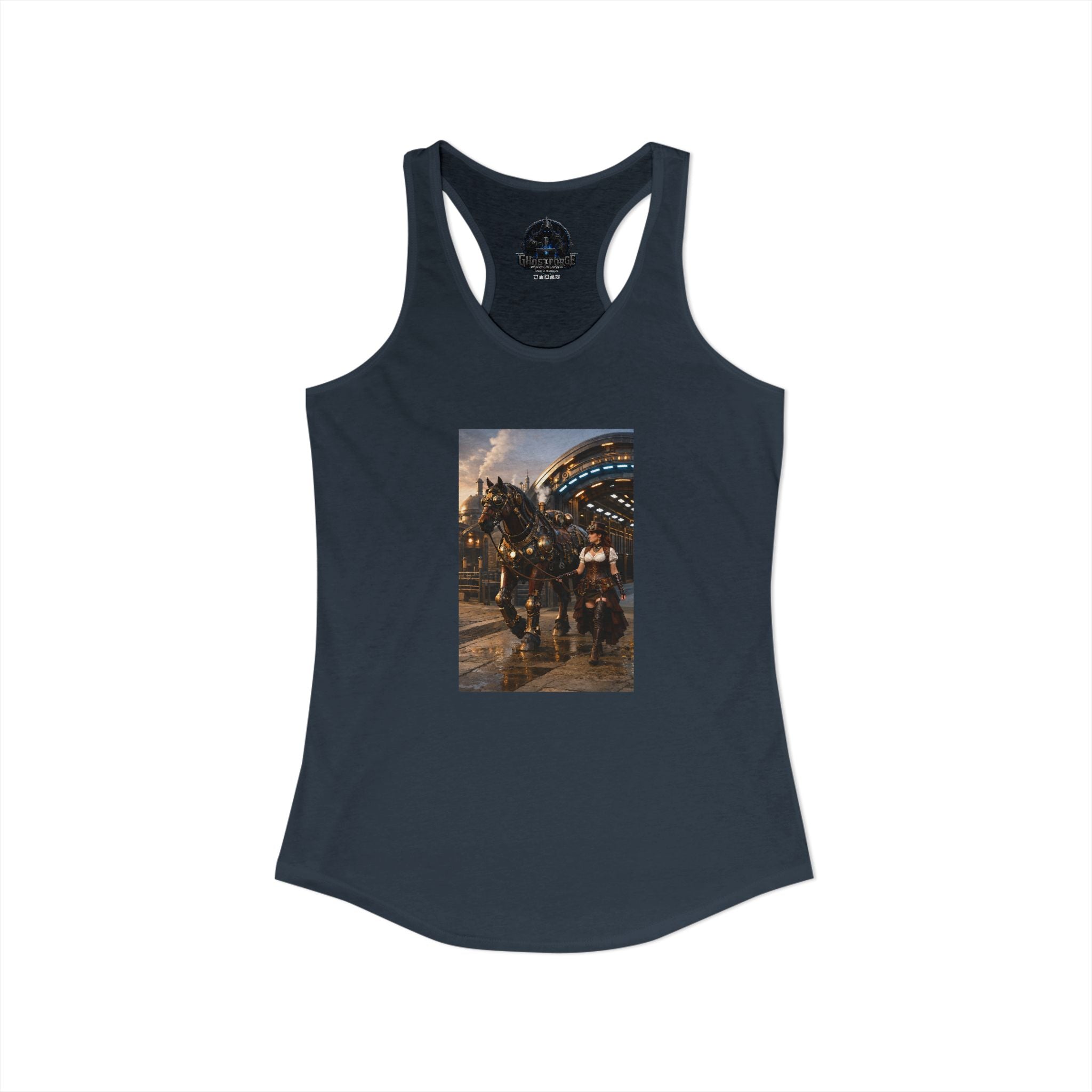 Women's Steampunk Racerback Tank