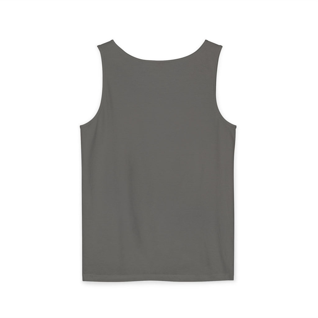 Demon Skull Flame Tank Top — Horror Graphic Summer Tee