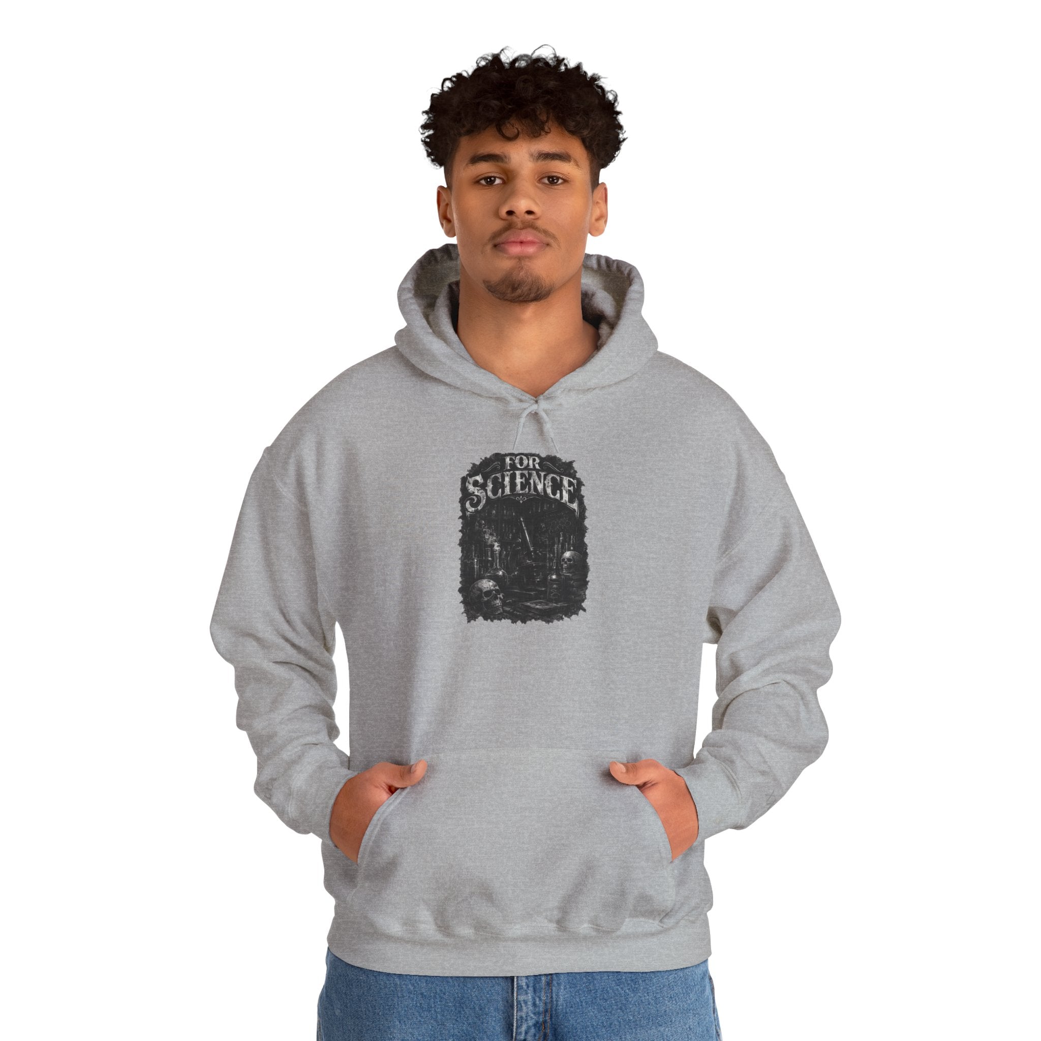 For Science Hoodie — Vintage ' FOR SCIENCE' Pullover