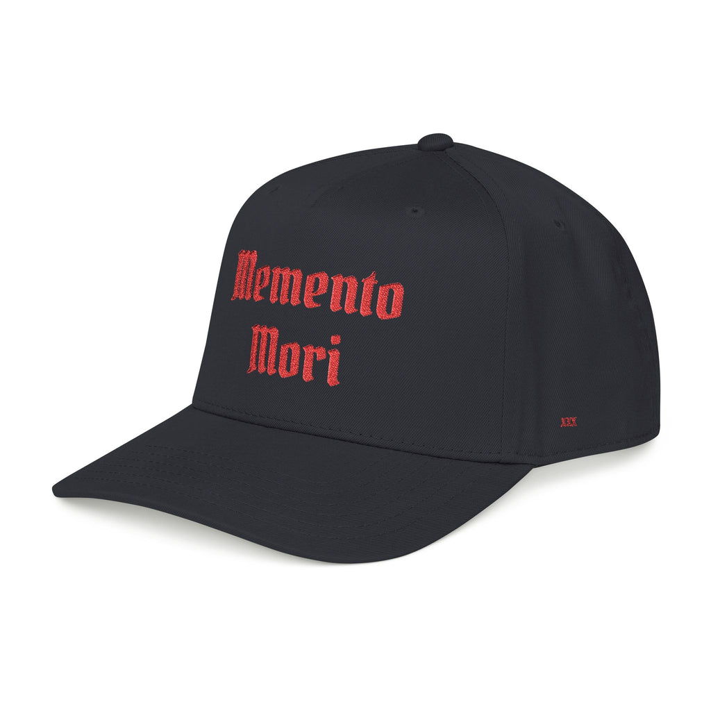 Mid Profile "Memento Mori" Embroidered Baseball Cap