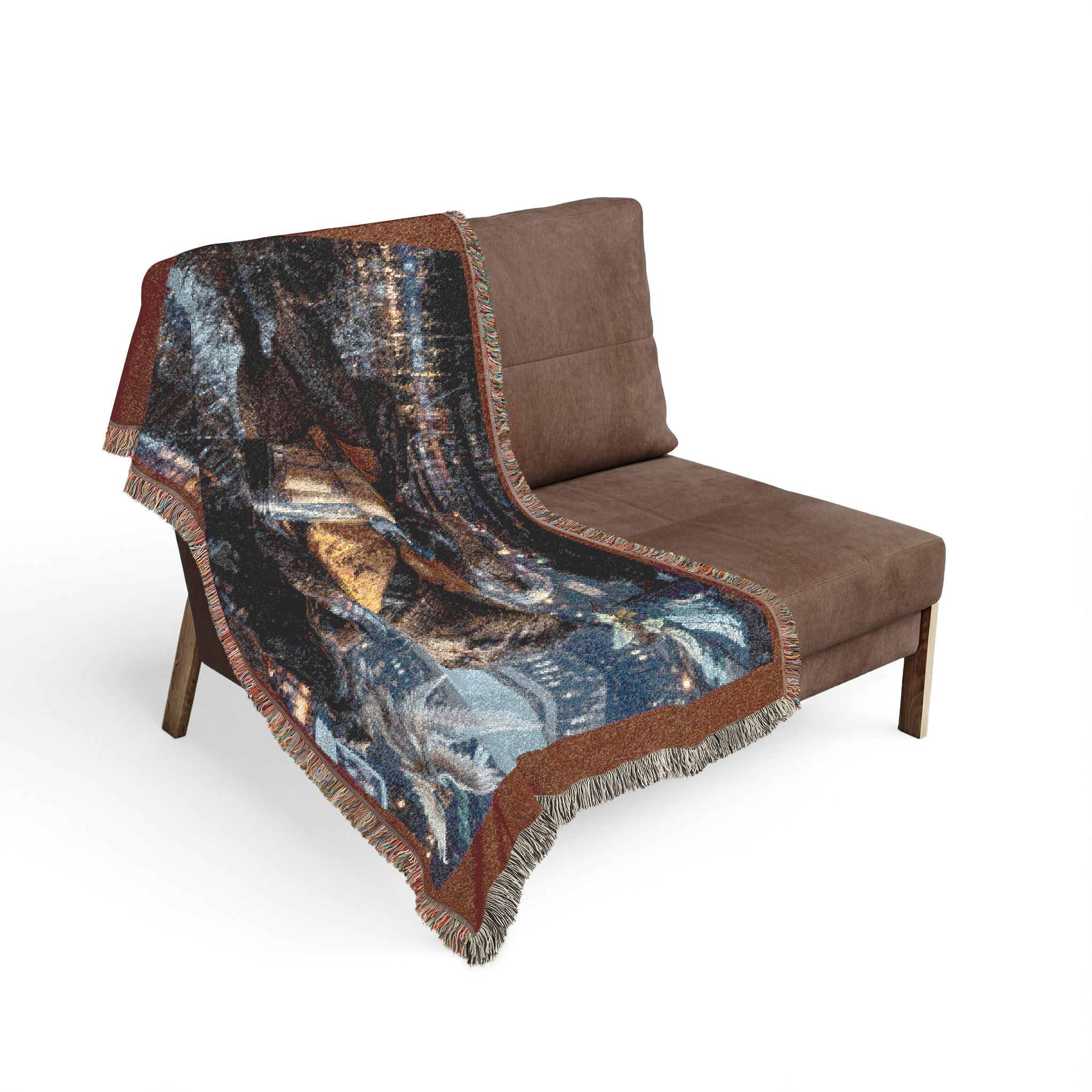 Messenger Otter Woven Blanket