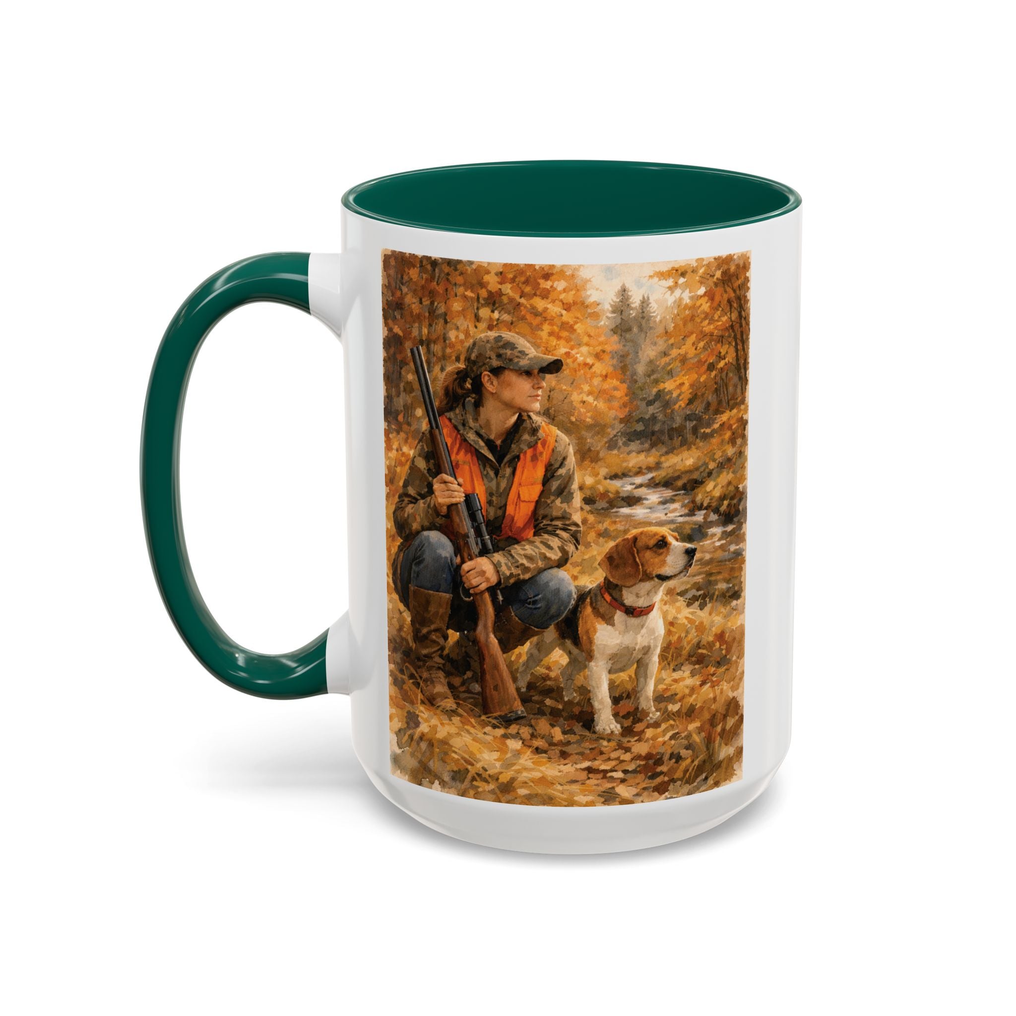 Autumn Hunt Mug – Hunter & Retriever Coffee Cup (11oz/15oz)