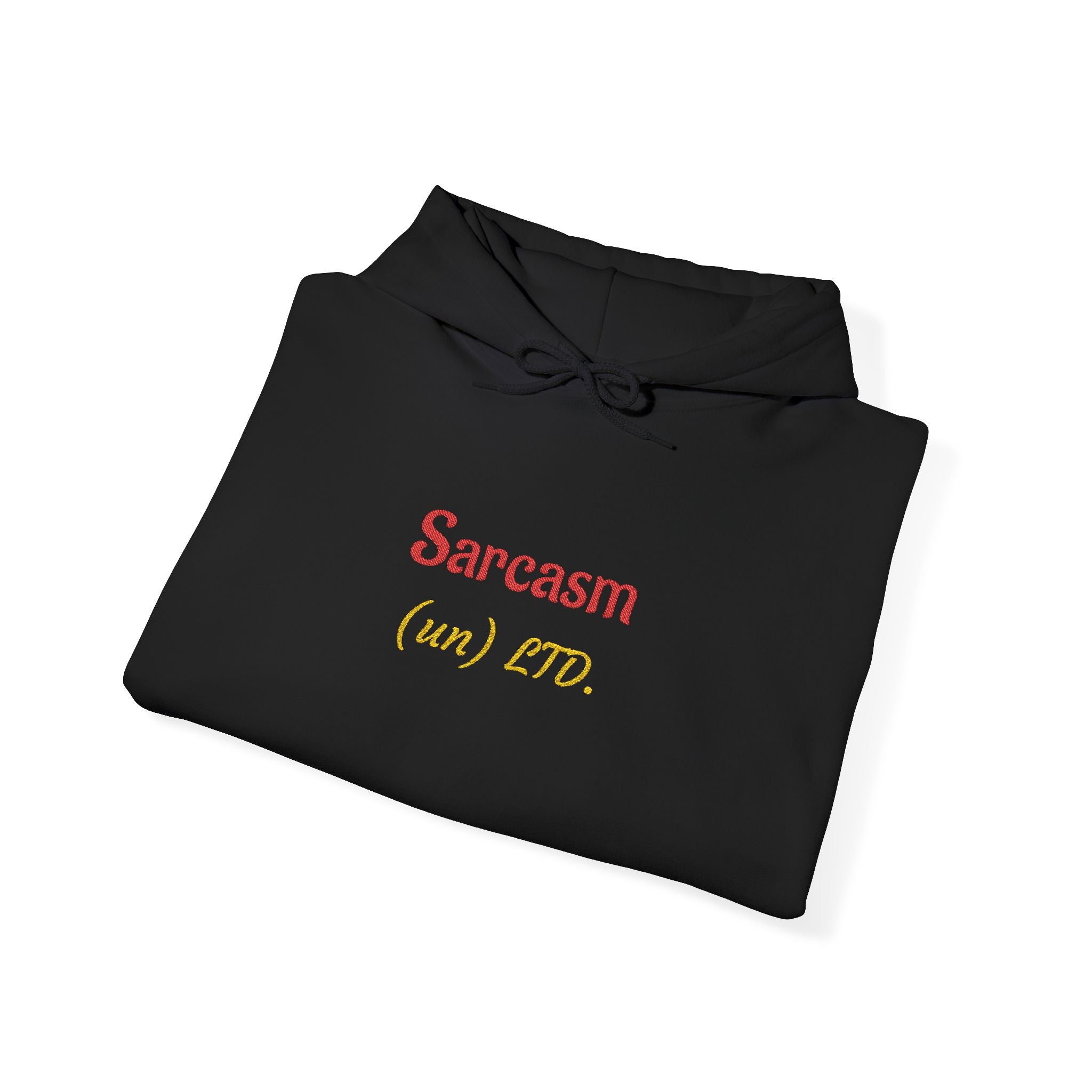 Sarcasm (un) LTD Hoodie – Embroidered Pullover