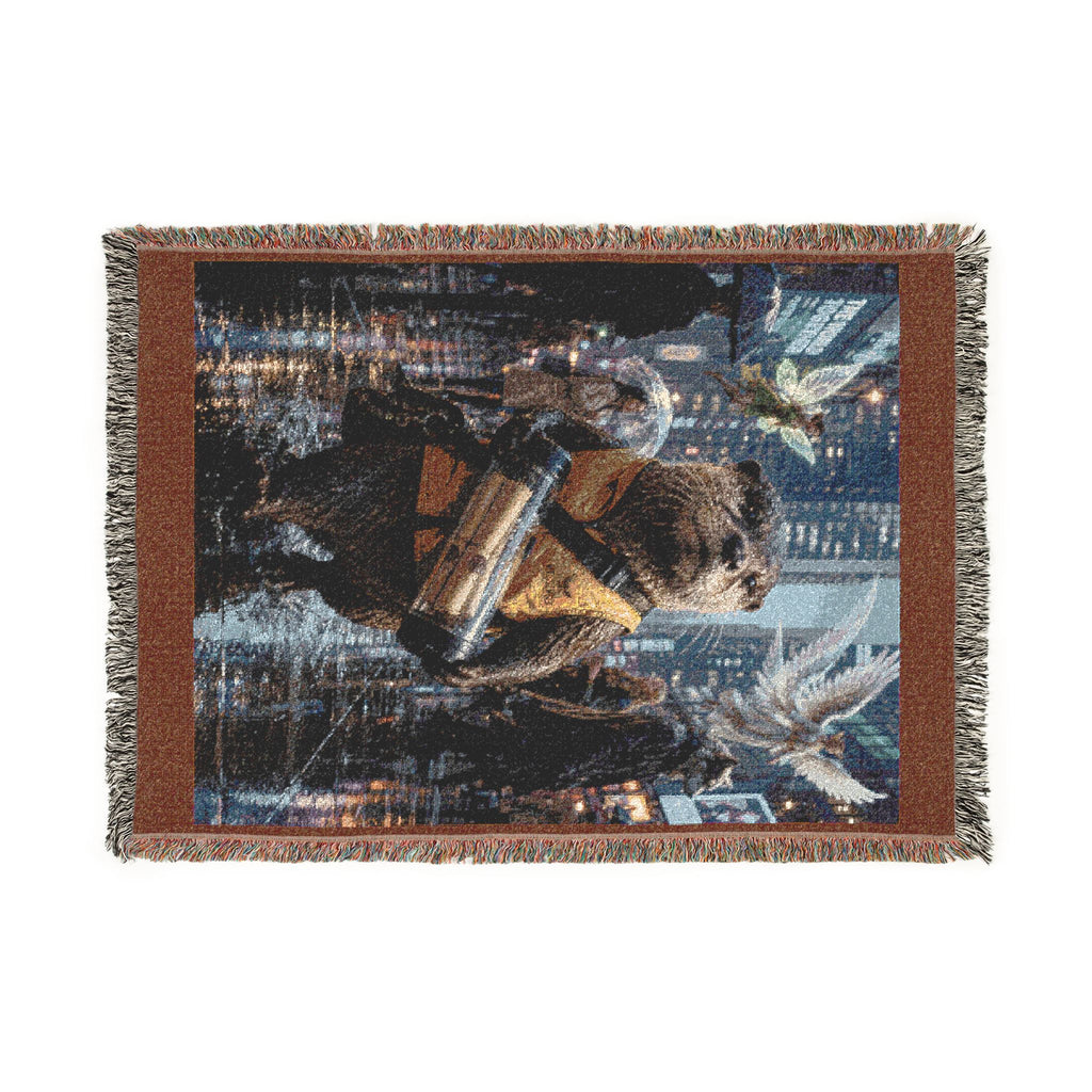 Messenger Otter Woven Blanket
