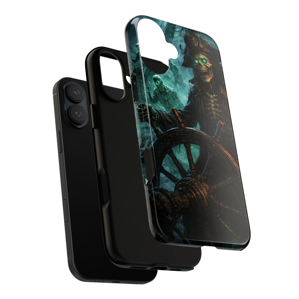 Pirate Skeleton Phone Case — Haunted Ship Captain iPhone Cover