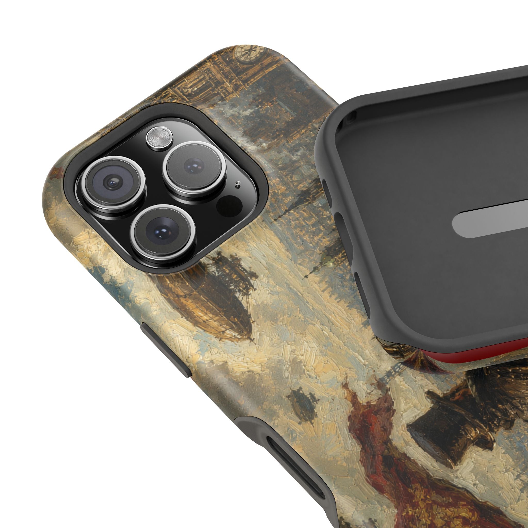 Steampunk Scene Magnetic Impact-Resistant Phone Case
