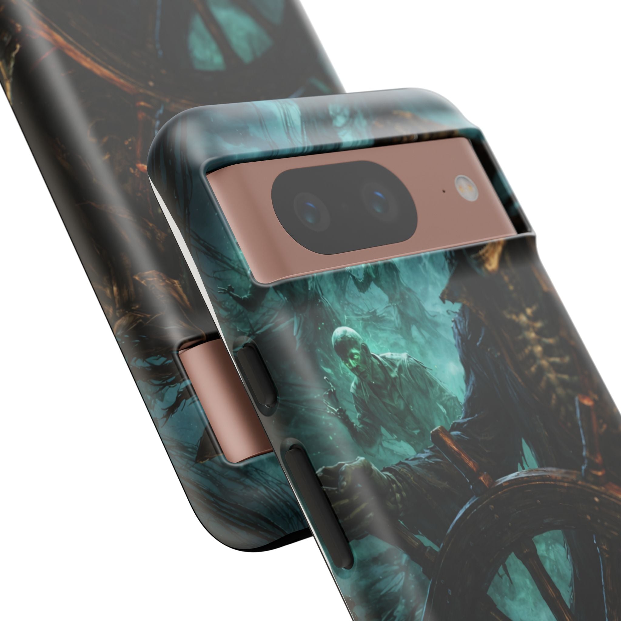 Pirate Skeleton Phone Case — Haunted Ship Captain iPhone Cover