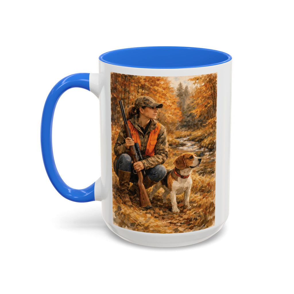 Autumn Hunt Mug – Hunter & Retriever Coffee Cup (11oz/15oz)