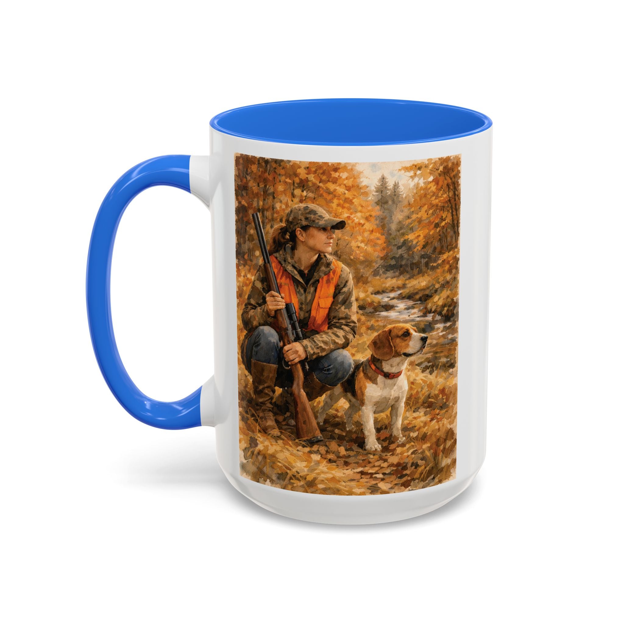 Autumn Hunt Mug – Hunter & Retriever Coffee Cup (11oz/15oz)