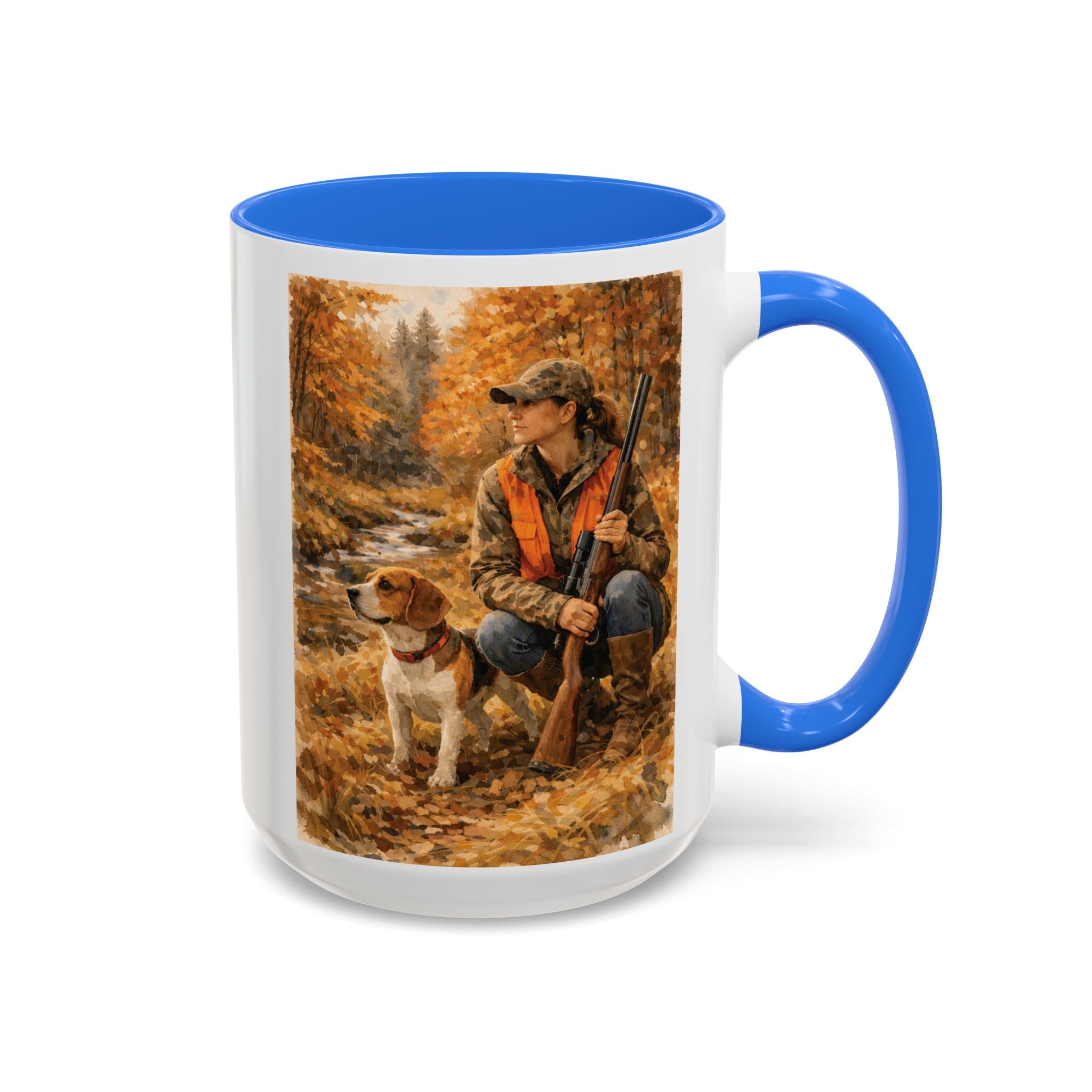 Autumn Hunt Mug – Hunter & Retriever Coffee Cup (11oz/15oz)