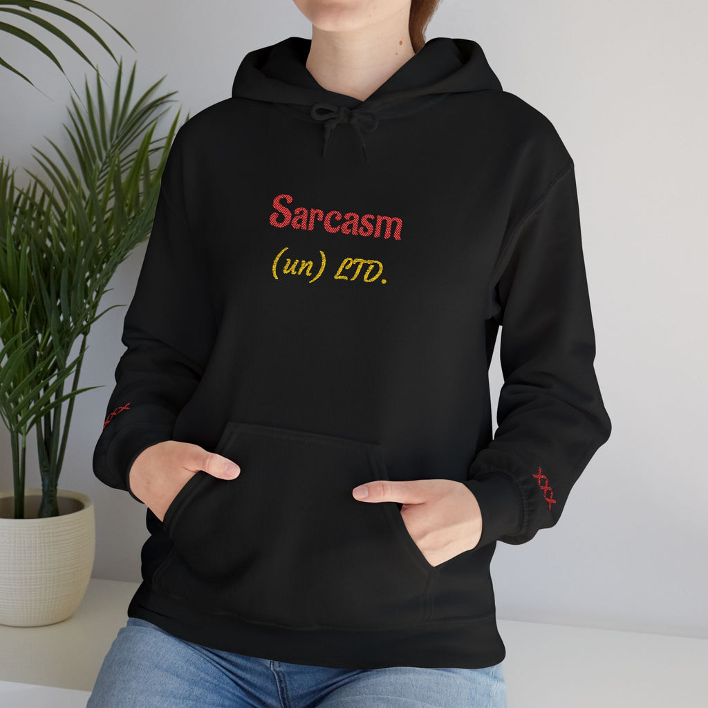 Sarcasm (un) LTD Hoodie – Embroidered Pullover