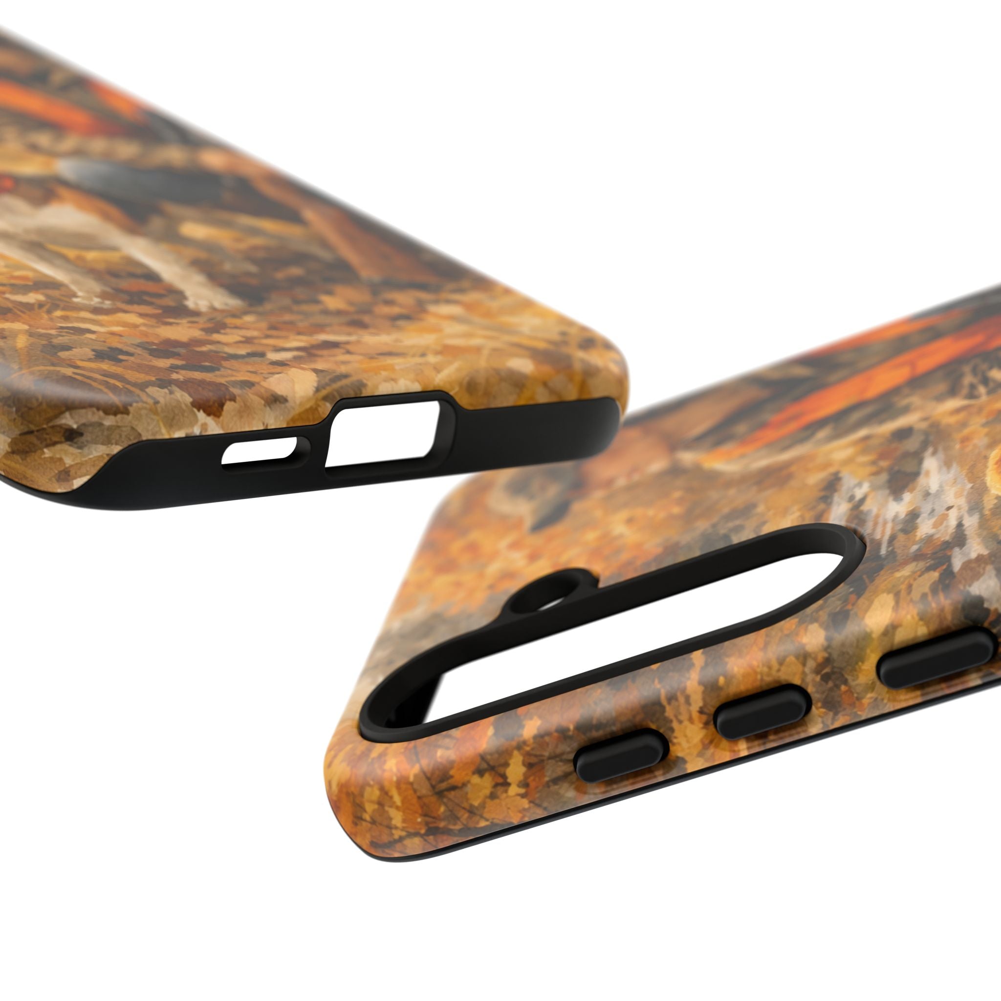 Hunter and Beagle Phone Case — Hunting Dog Autumn Camouflage iPhone Cover