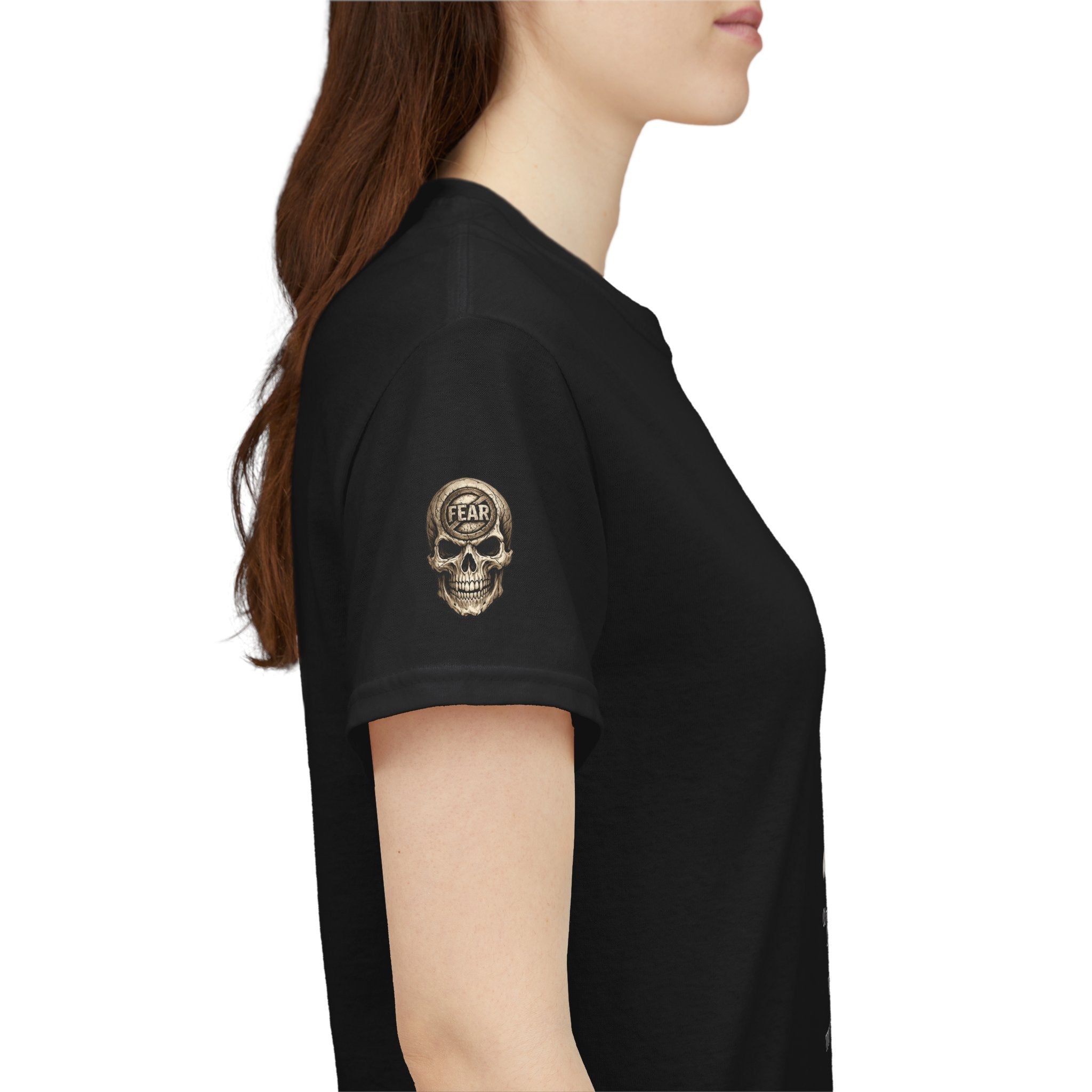 Premium Memento Mori Tee — Stoic Bust & Skull Graphic T-Shirt